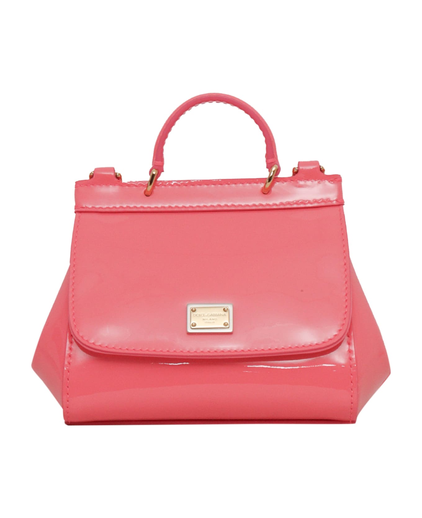 Dolce & Gabbana Pink D&g Leather Bag - FUCHSIA