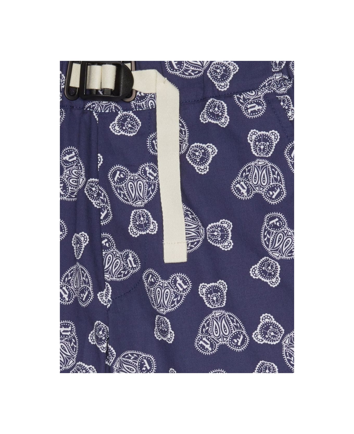 Palm Angels All Over Printed Chino Shorts - BLUE