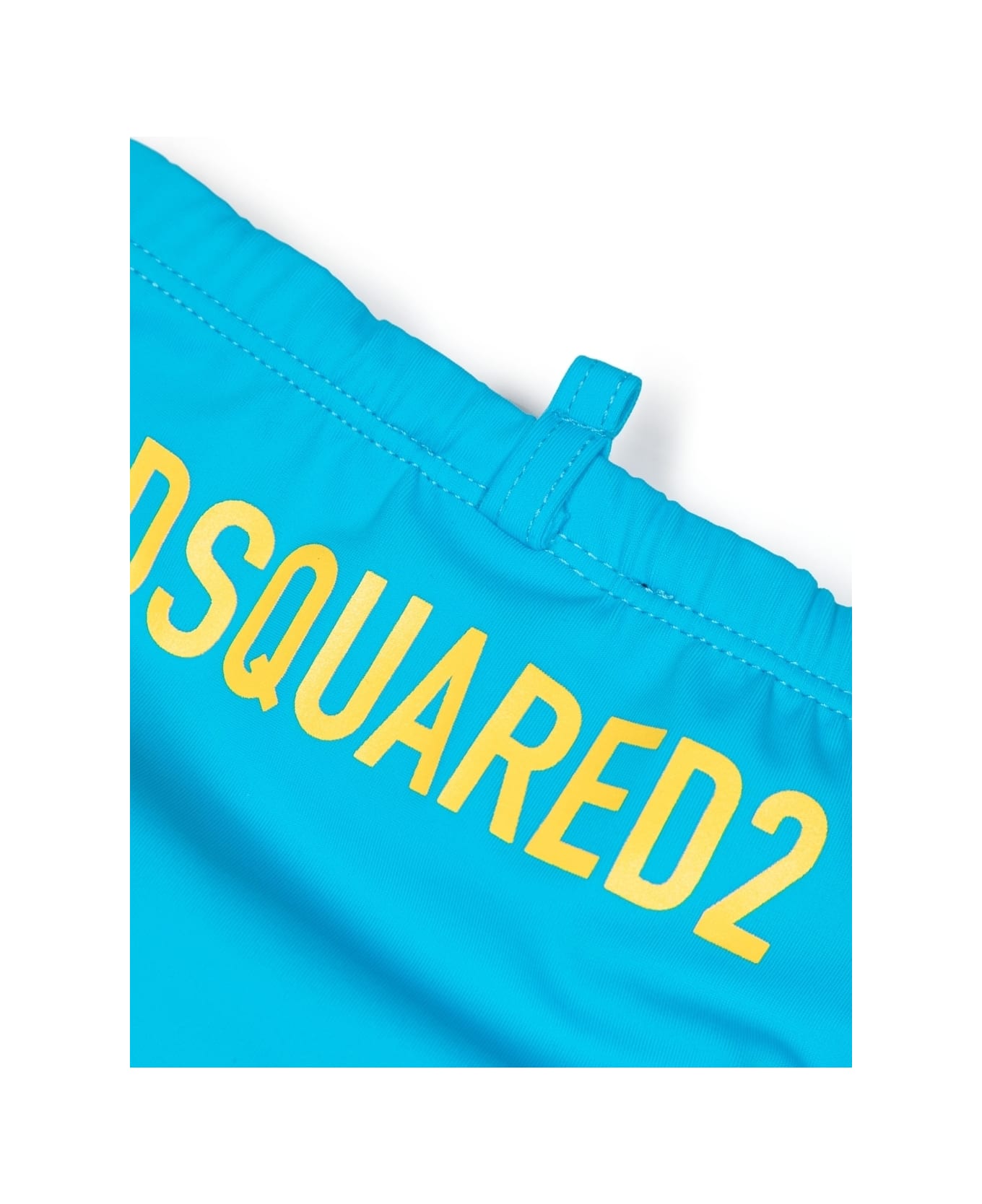 Dsquared2 Swimsuit With Print - Light blue