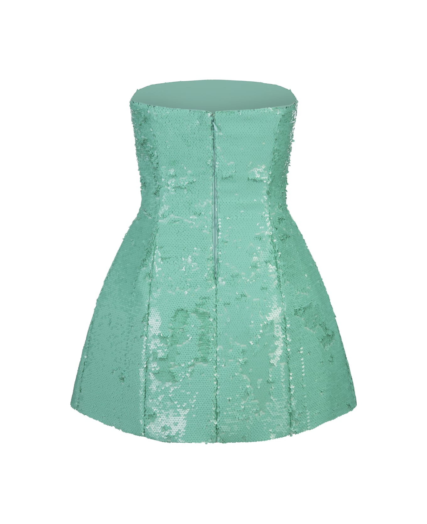 Giuseppe di Morabito Aquamarine Sequin Mini Dress - Green