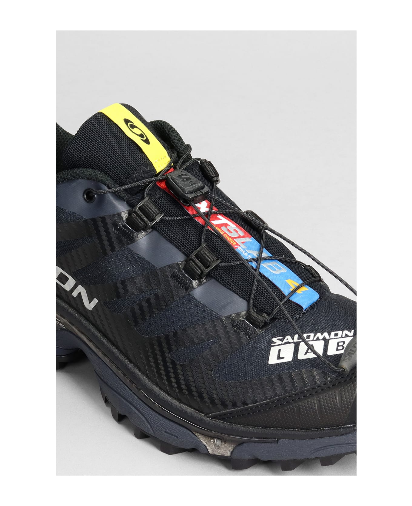 Salomon Xt-4 Og Sneakers In Black Synthetic Fibers - Black