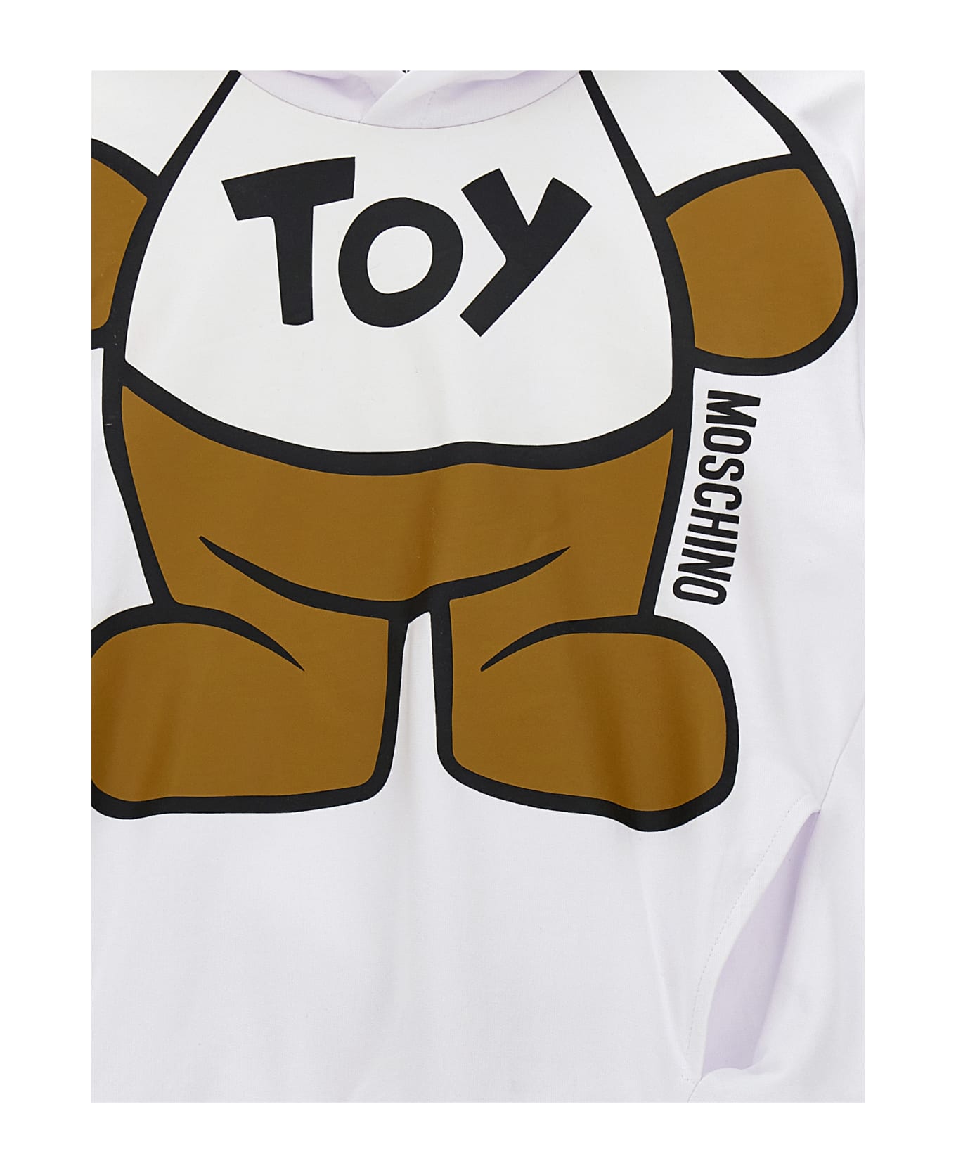 Moschino 'toy' Hoodie - White ニットウェア＆スウェットシャツ