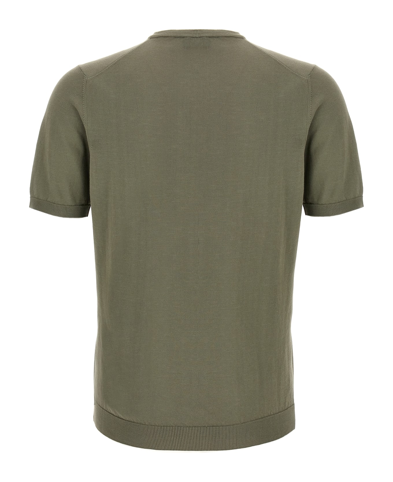 Roberto Collina Knitted T-shirt - Green