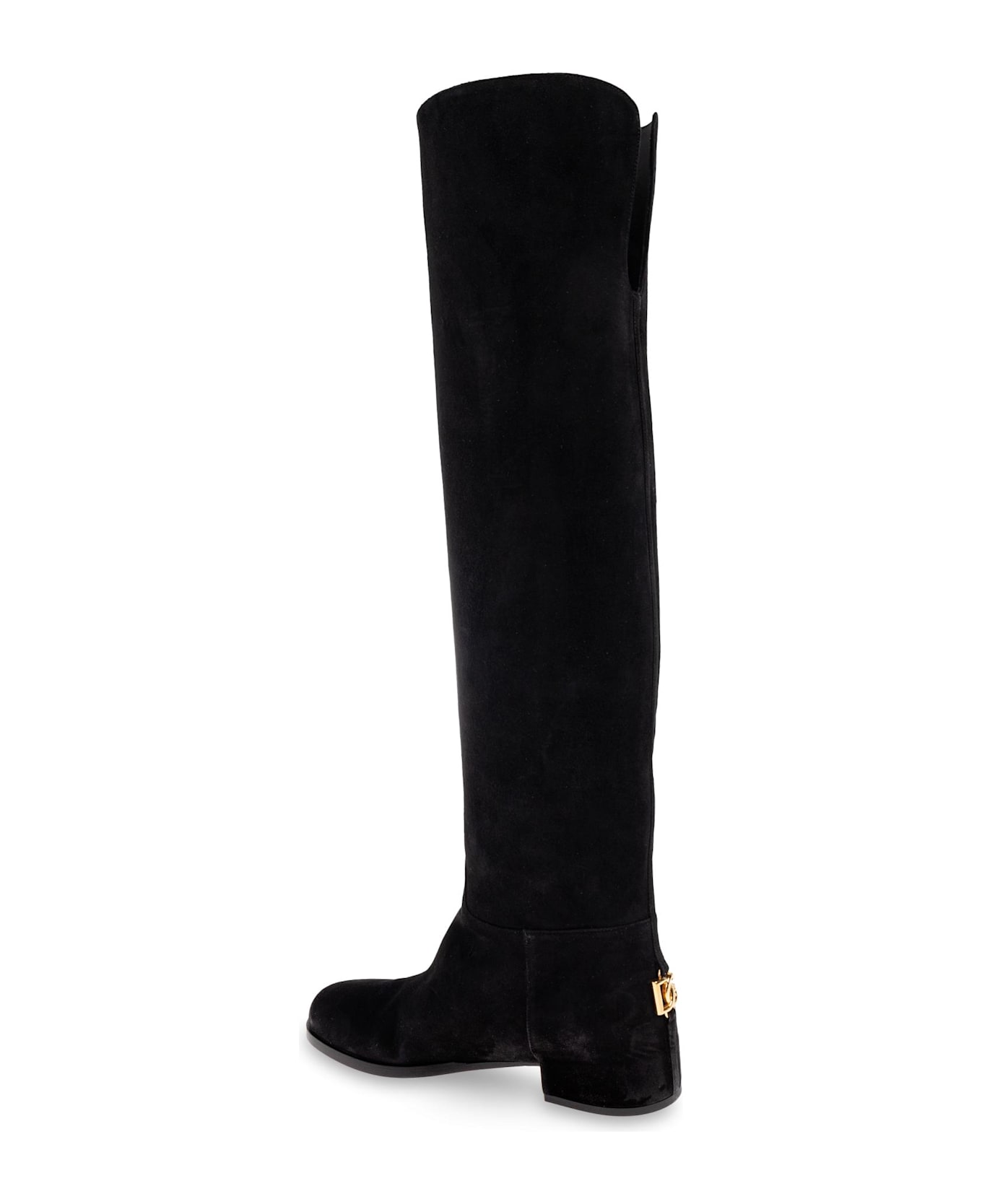 Dolce & Gabbana Leather Boots - Nero