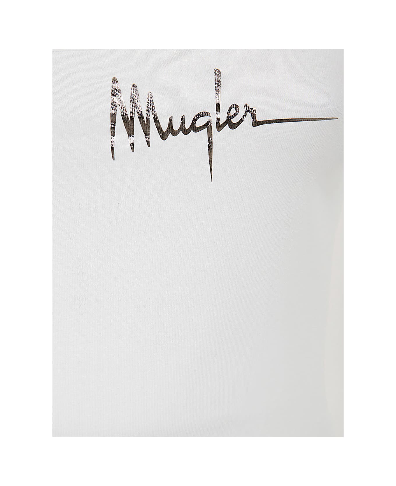 Mugler Bo0234 Body - Warm White ボディスーツ