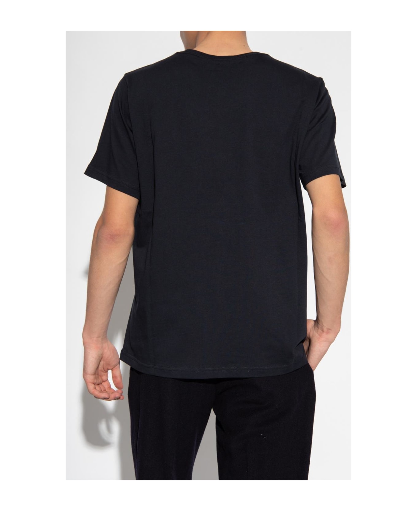 Paul Smith T-shirt With Patch - BLACK