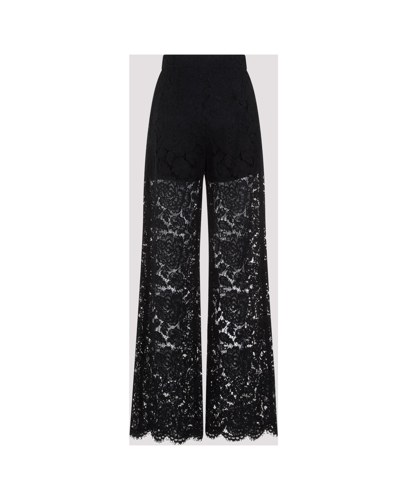 Dolce & Gabbana Lace Pants - Nero