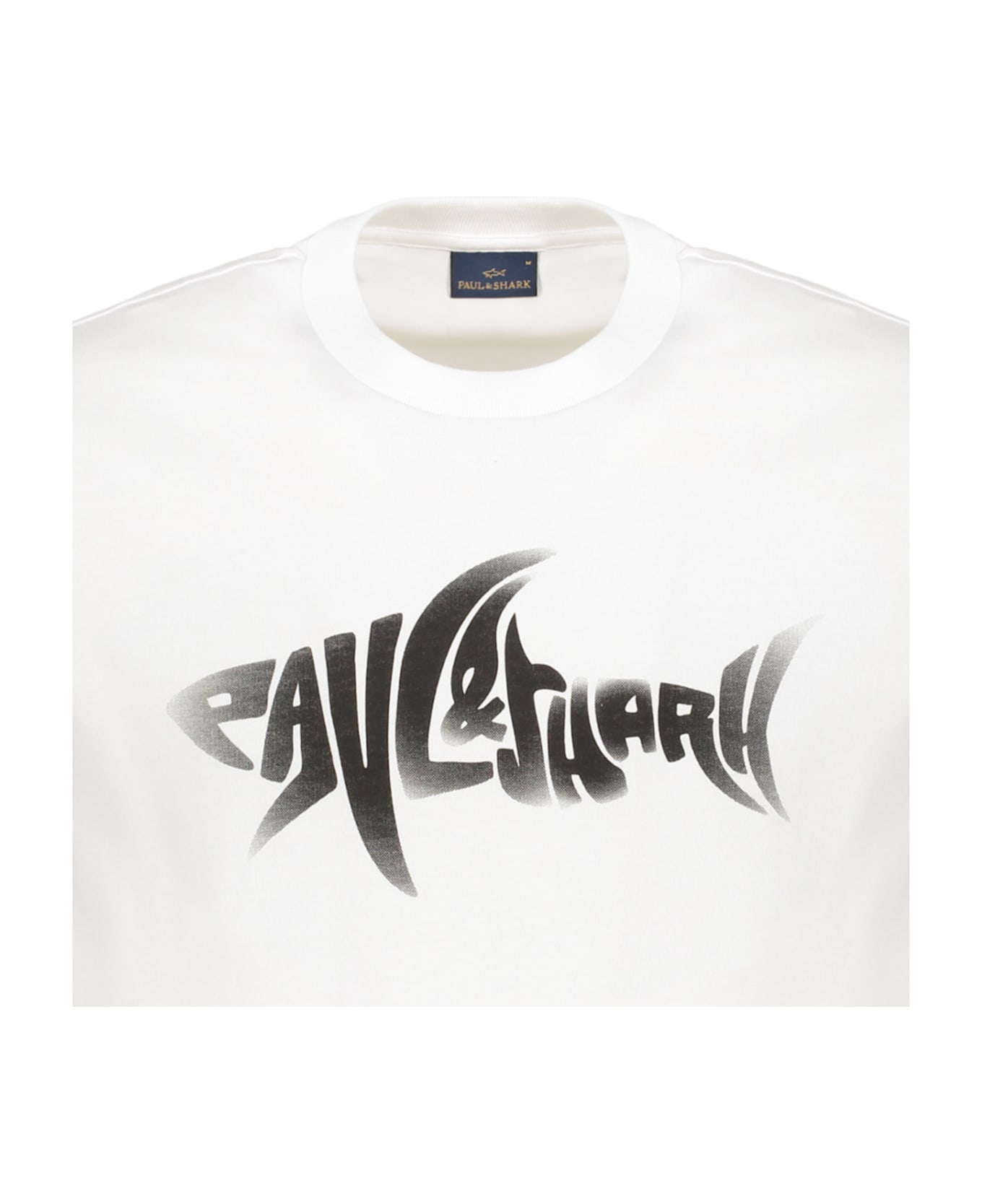 Paul&Shark Cotton T-shirt - White