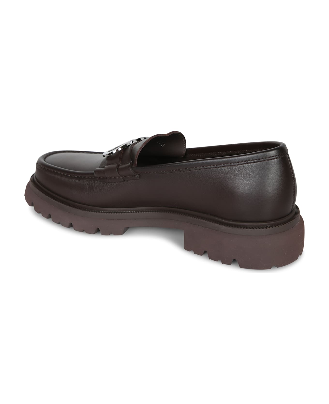 Ferragamo Bleecker Dark Brown Loafer - Brown