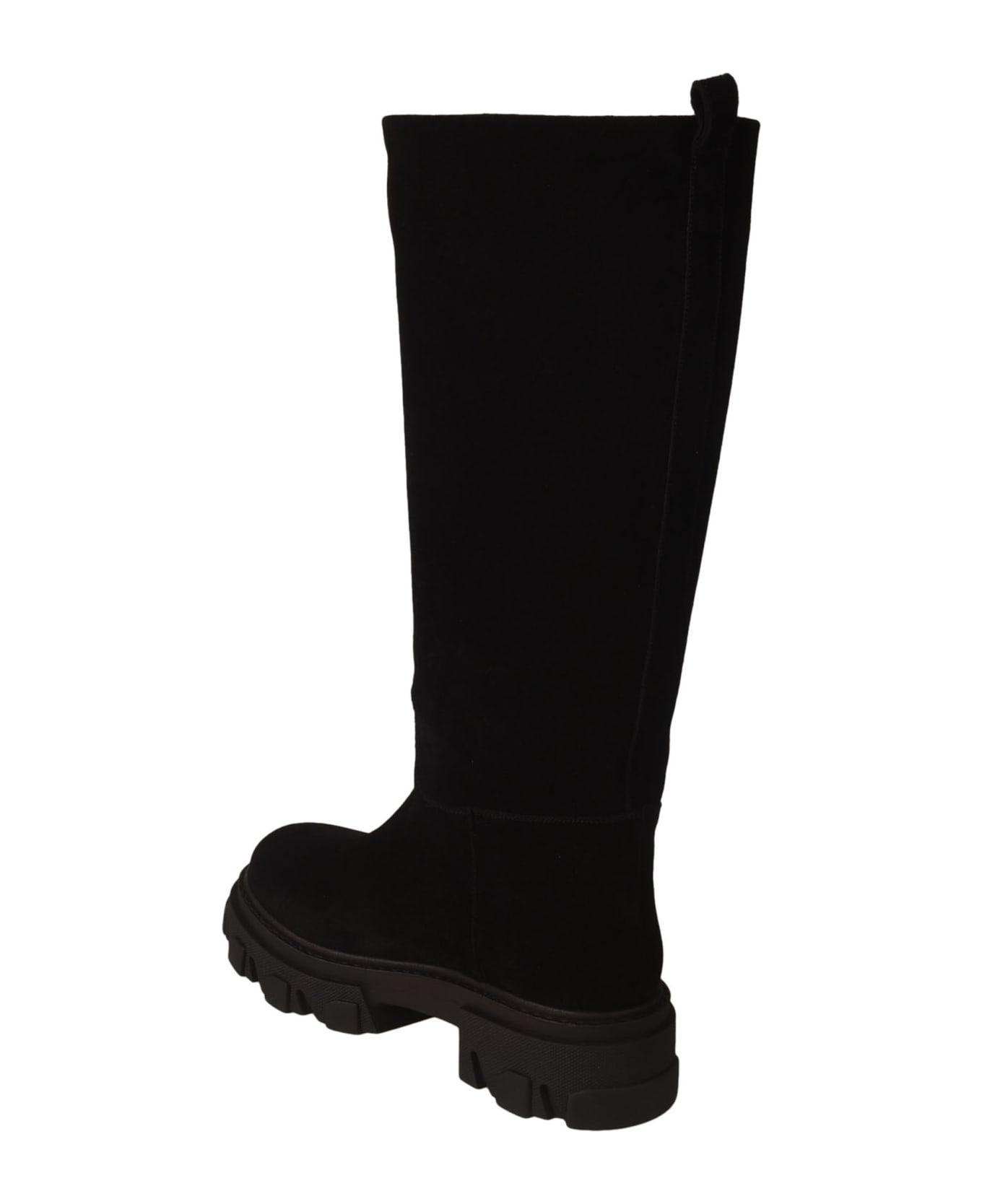 GIA BORGHINI Classic Fitted Over-the-knee Boots - Black