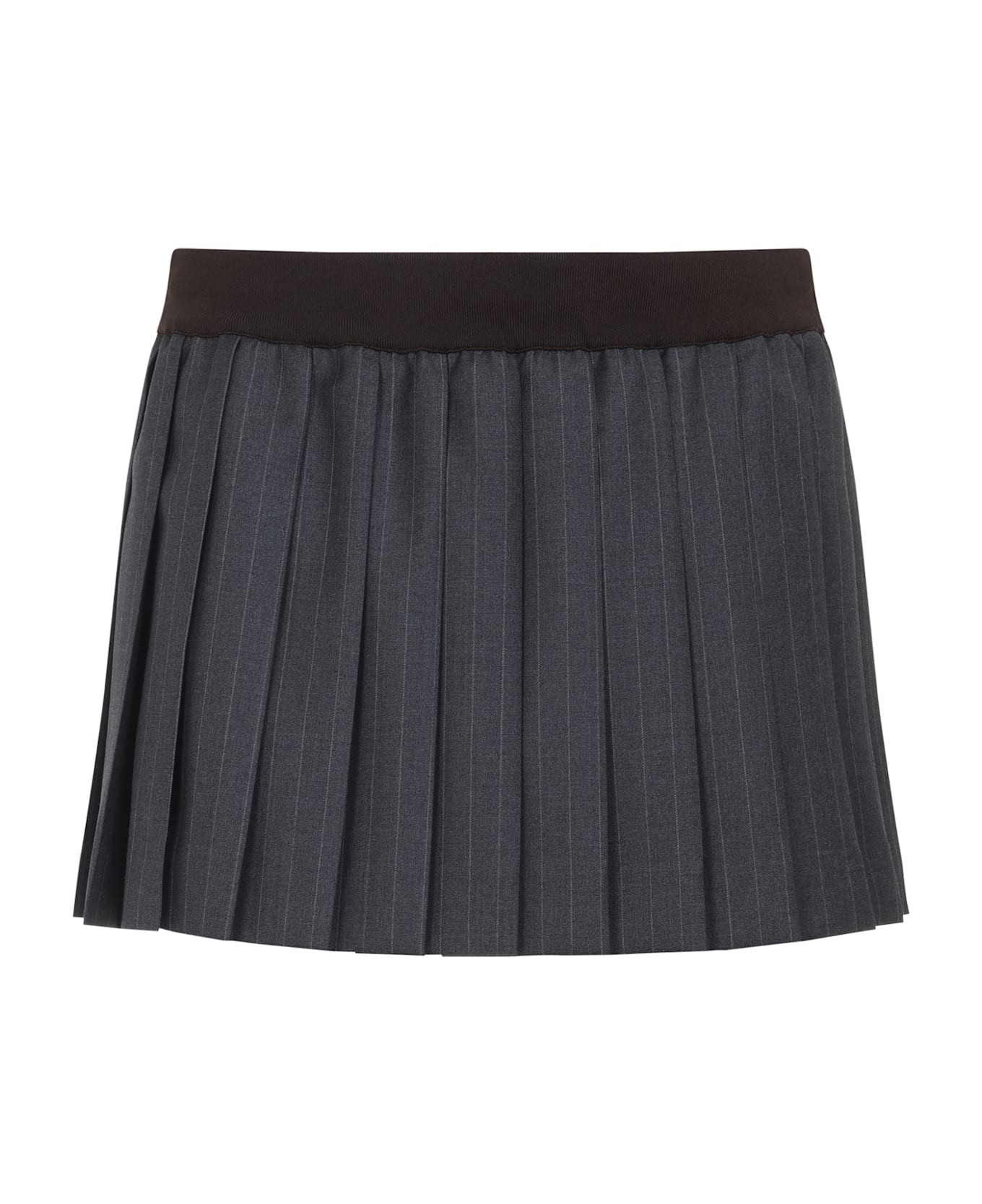 Miu Miu Mini Skirt - Ardesia