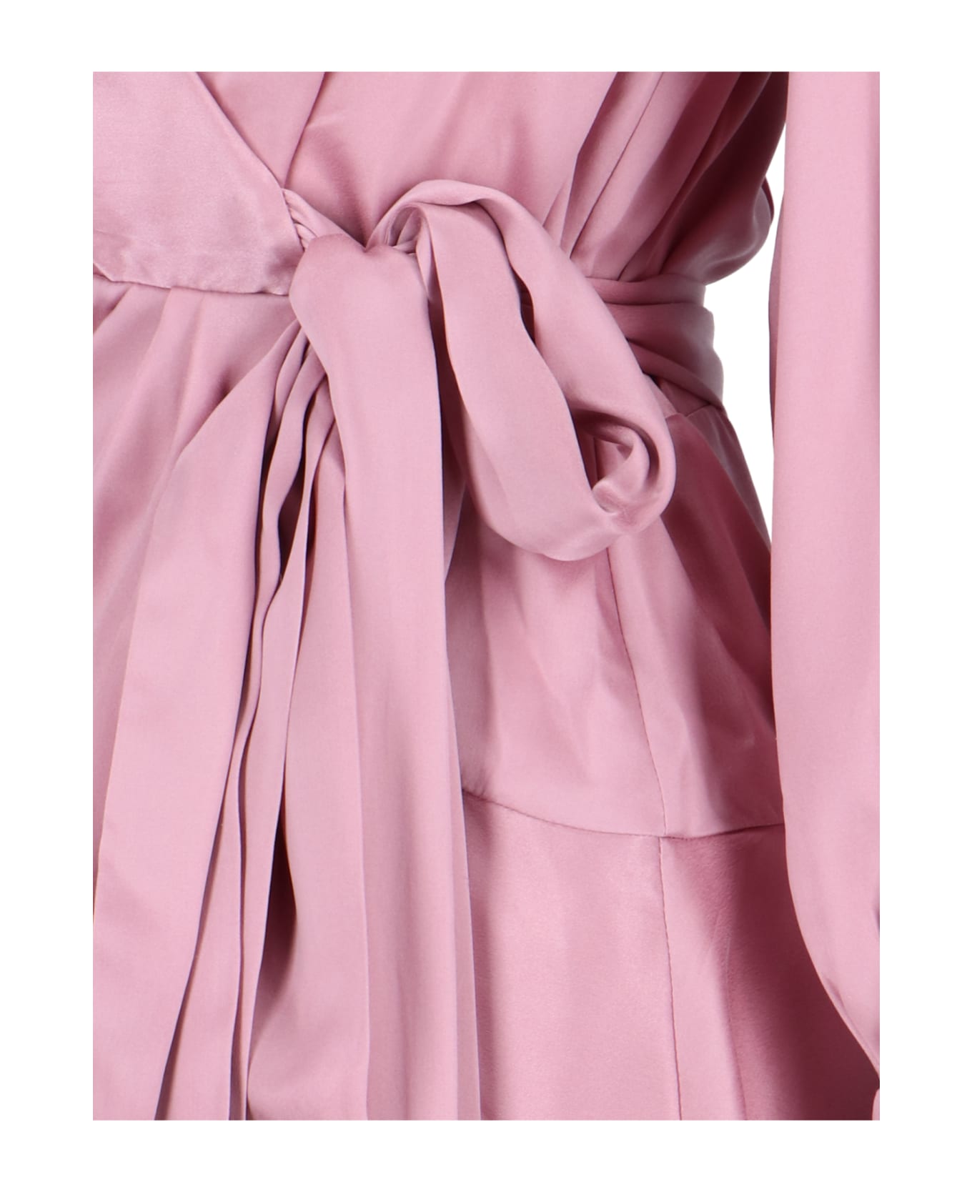 Zimmermann Asymmetrical Mini Dress - Pink