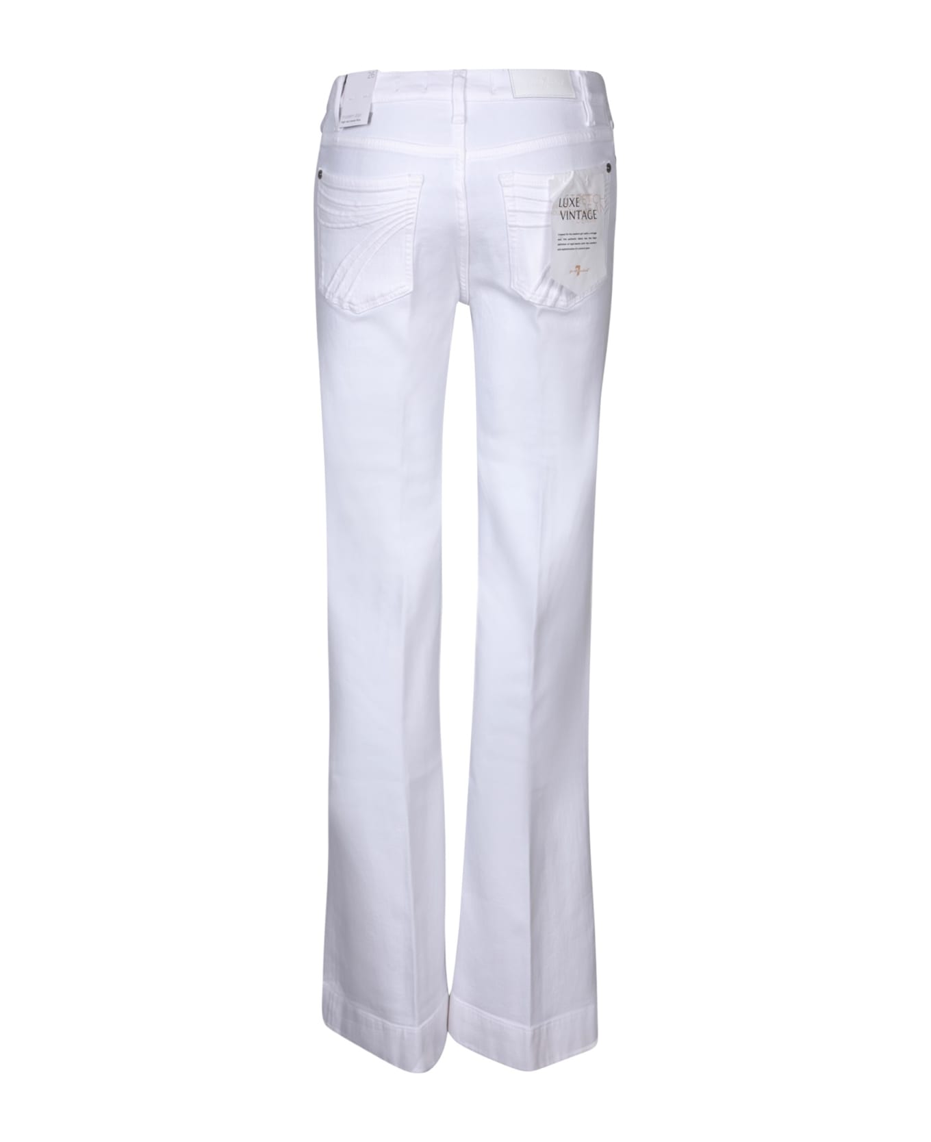 7 For All Mankind Modern Dojo White Jeans - White