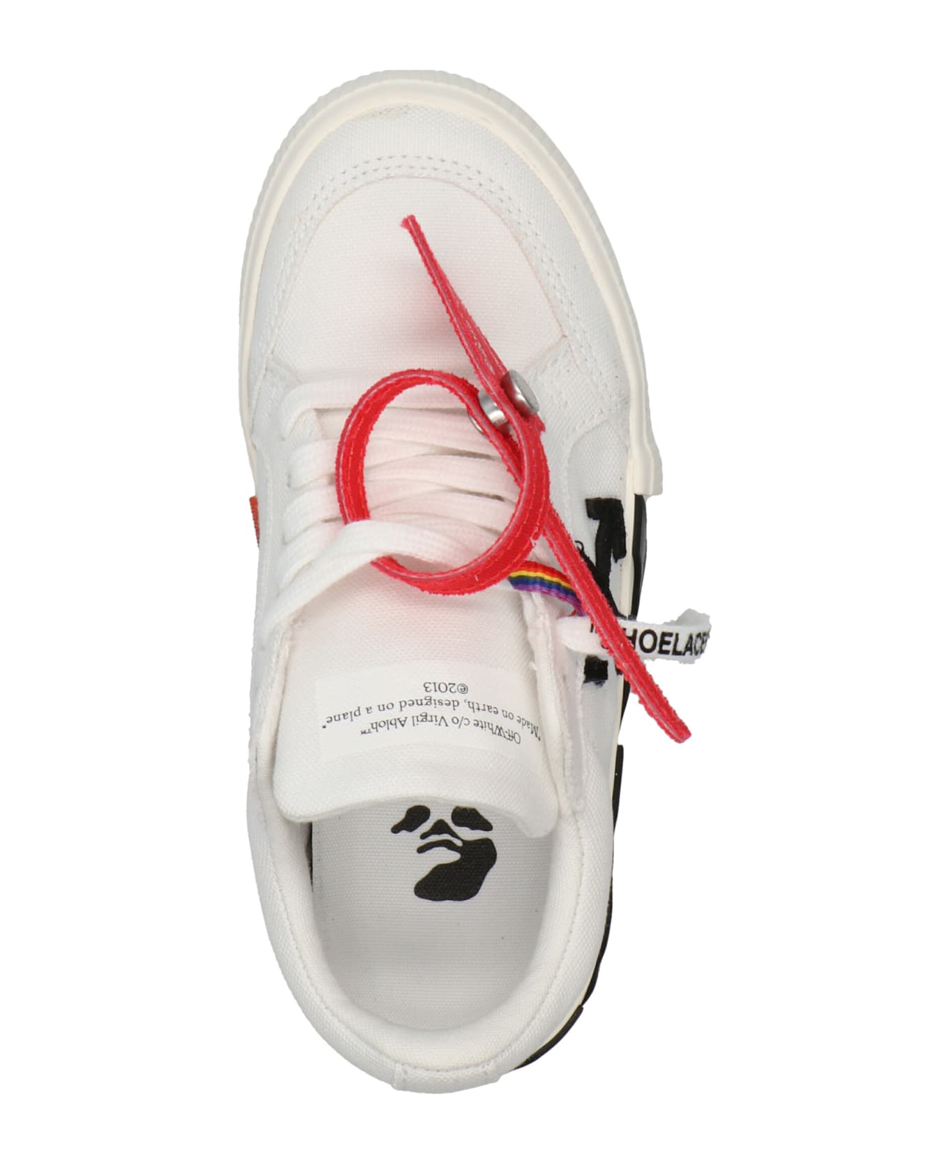 Off-White 'vulcanized' Sneakers - White/Black シューズ