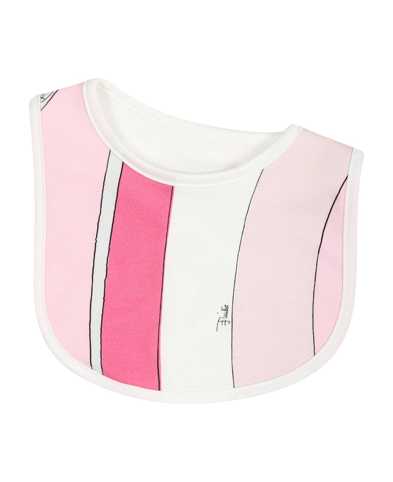 Pucci Multicolor Romper Set For Baby Girl - Multicolor ボディスーツ＆セットアップ