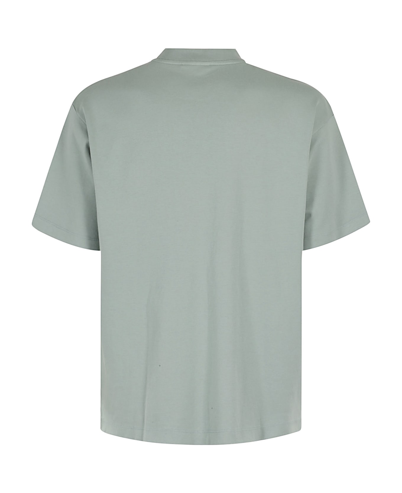 Drôle de Monsieur Le T Shirt Slogan Classique - Water Green