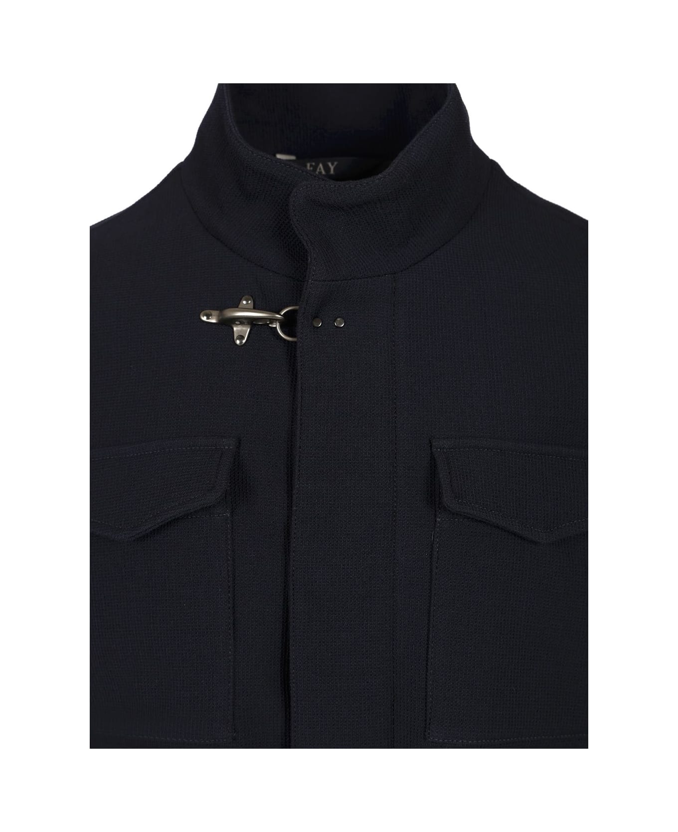 Fay Field Jacket - Blue