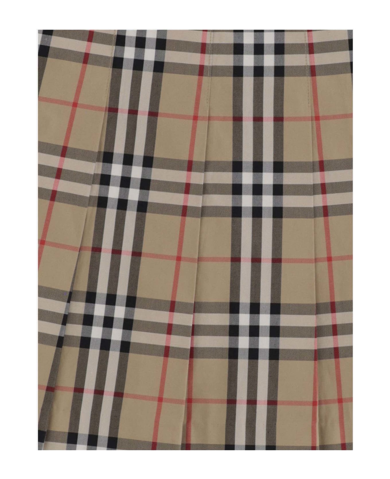 Burberry Byxor Pattern Skirt - Red