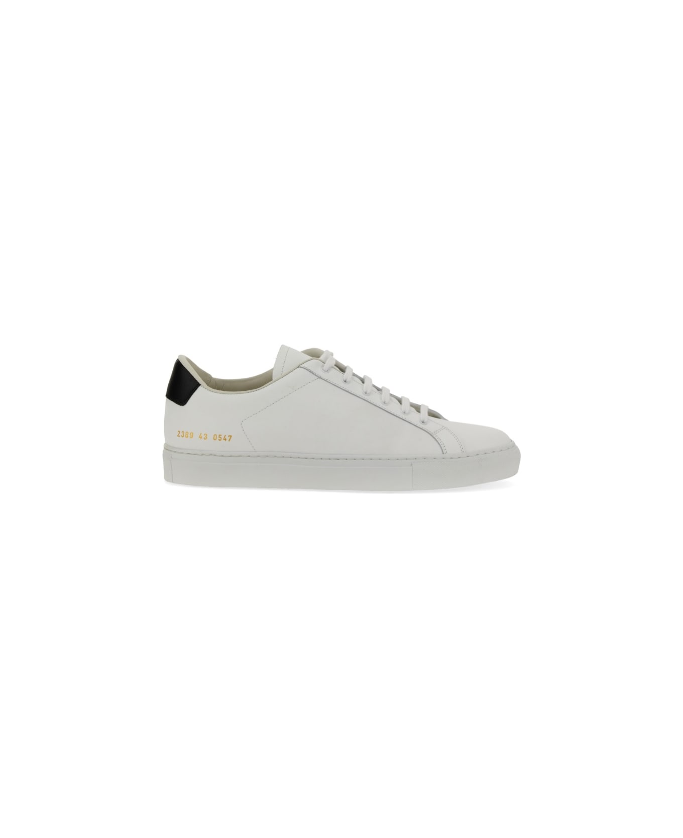 Common Projects Retro Classic Sneaker - WHITE