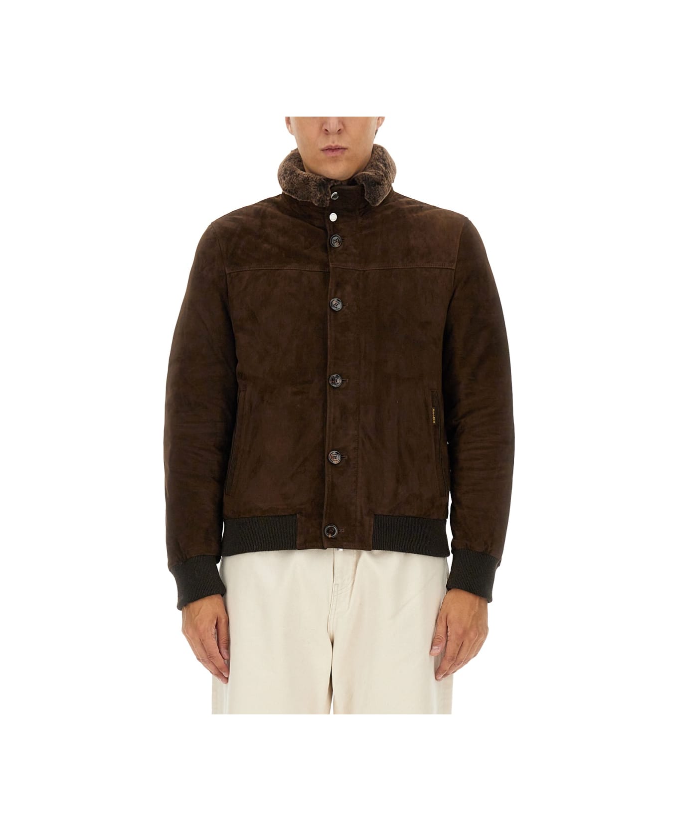 Moorer Jacket "cleros" - BROWN