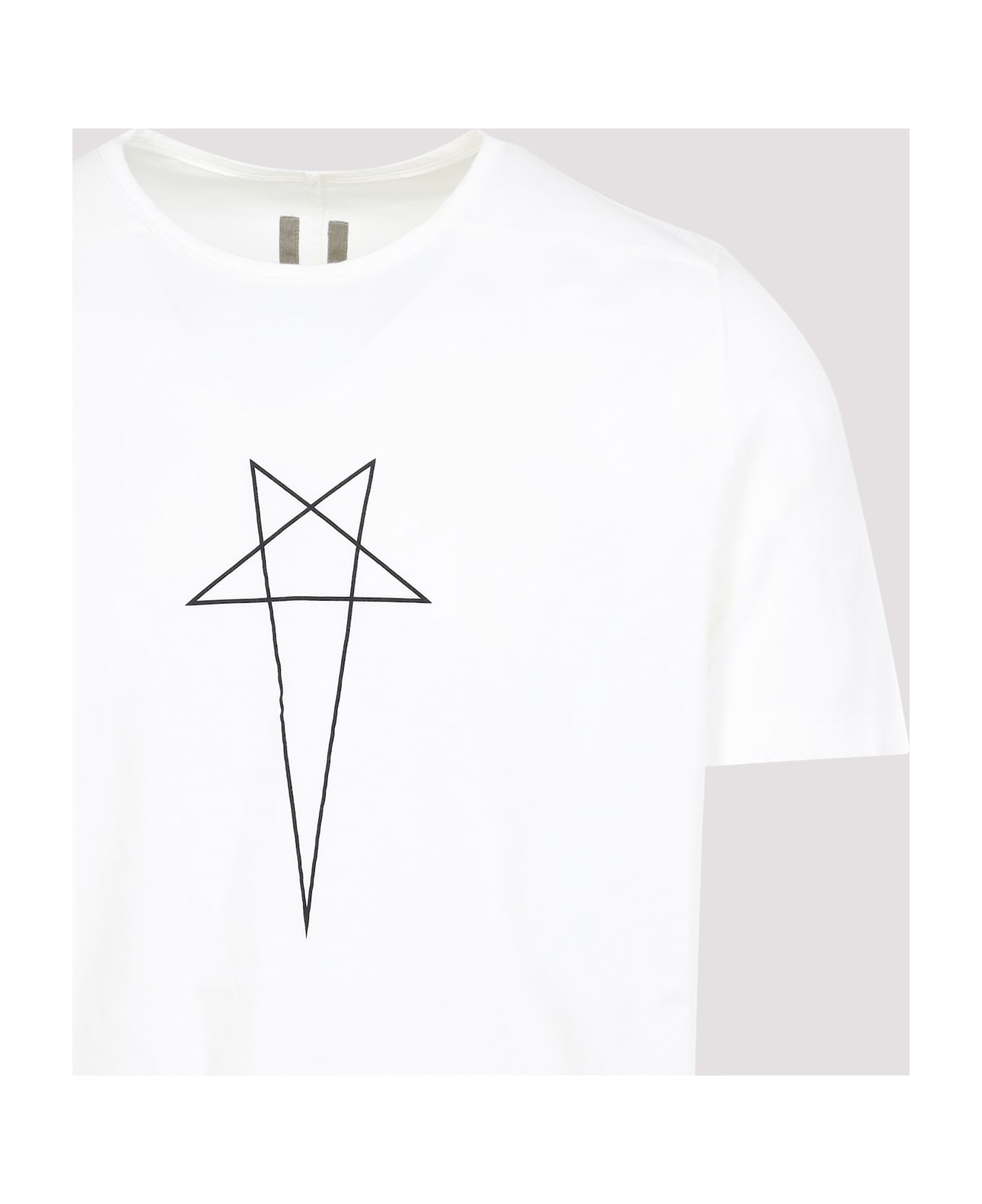 DRKSHDW T-shirt With Lace - Milk Black
