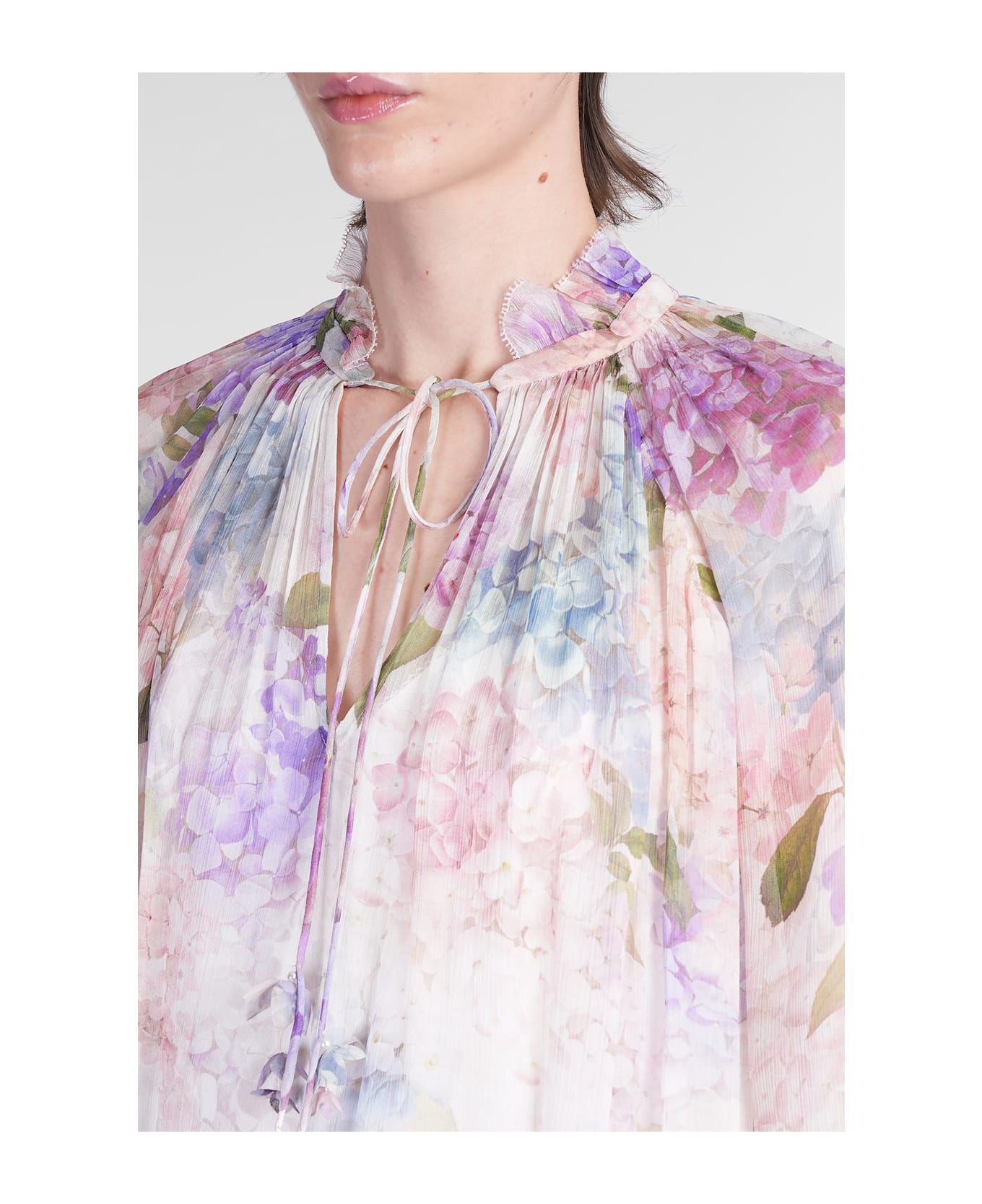 Zimmermann Blouse In Multicolor Viscose - multicolor