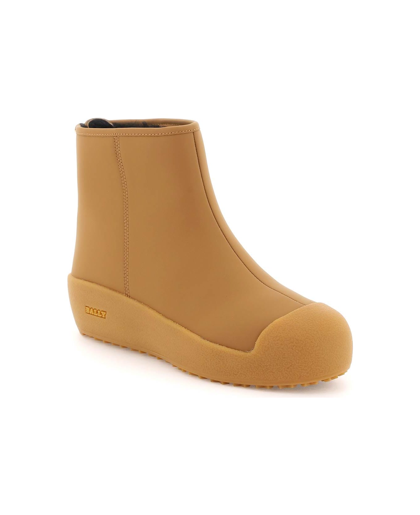 Bally 'bernina' Leather Ankle Boots - CAMEL 50 (Beige) ブーツ