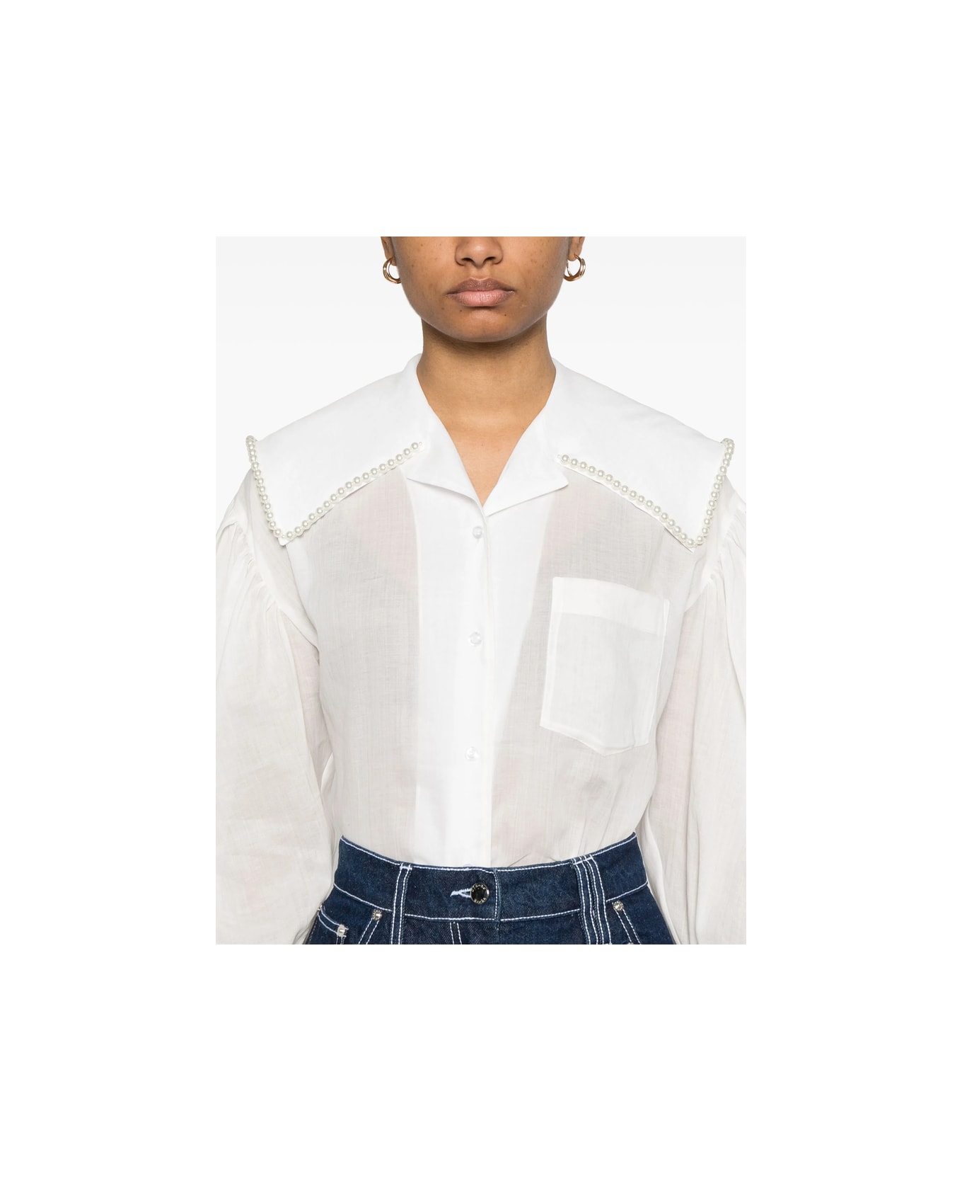 Simone Rocha Shirt - WHITE