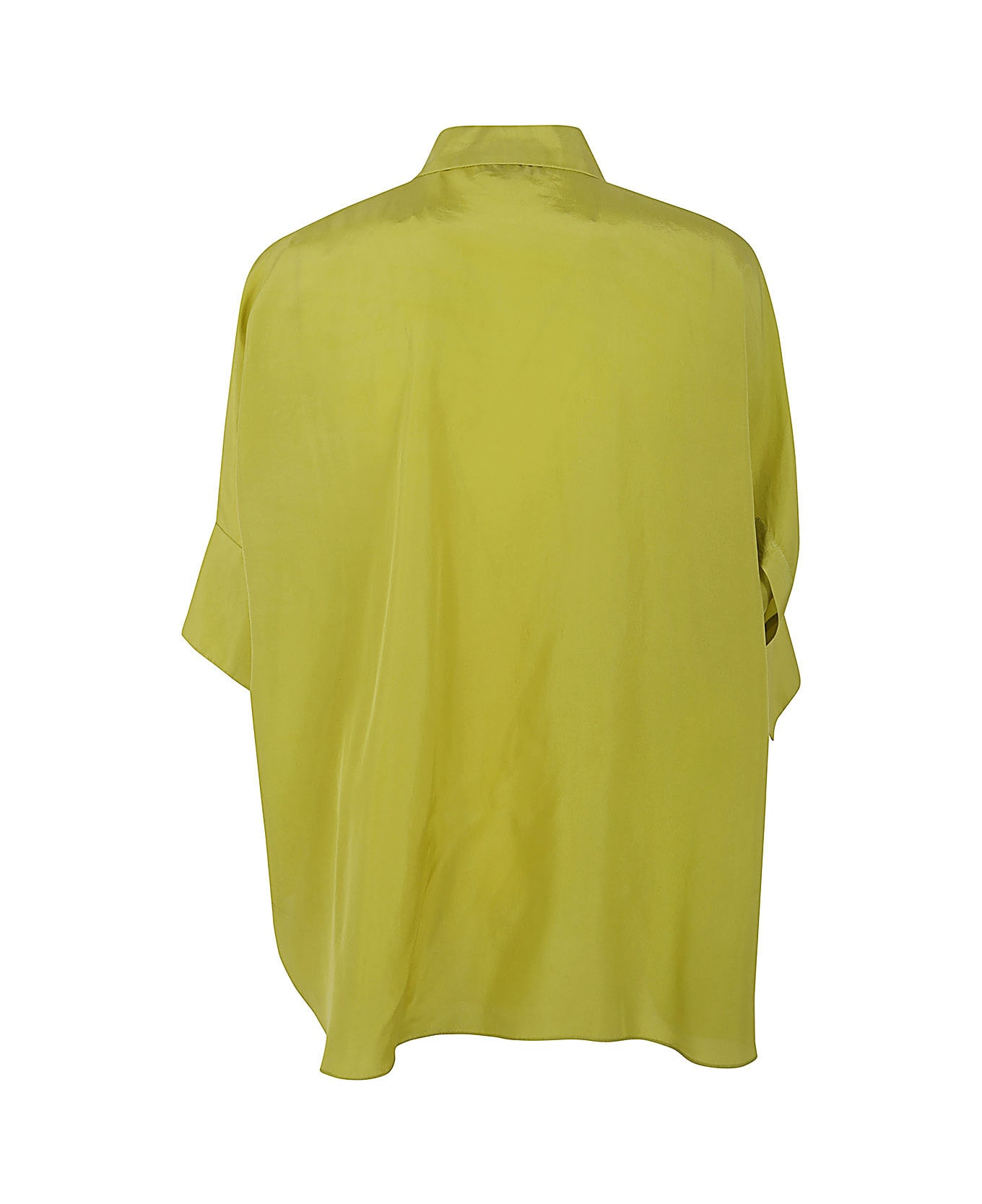 Antonelli Bassano Short Sleeves Oversized Shirt - Lime