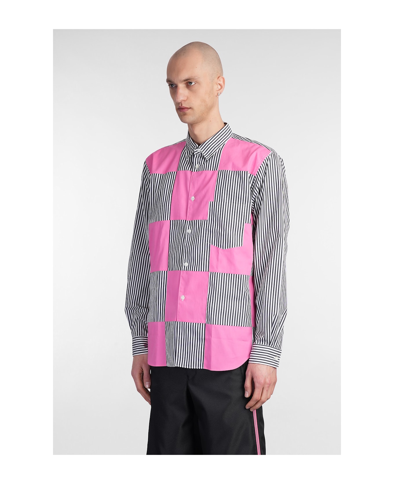 Comme Des Garçons Homme Plus Shirt In White Cotton - white