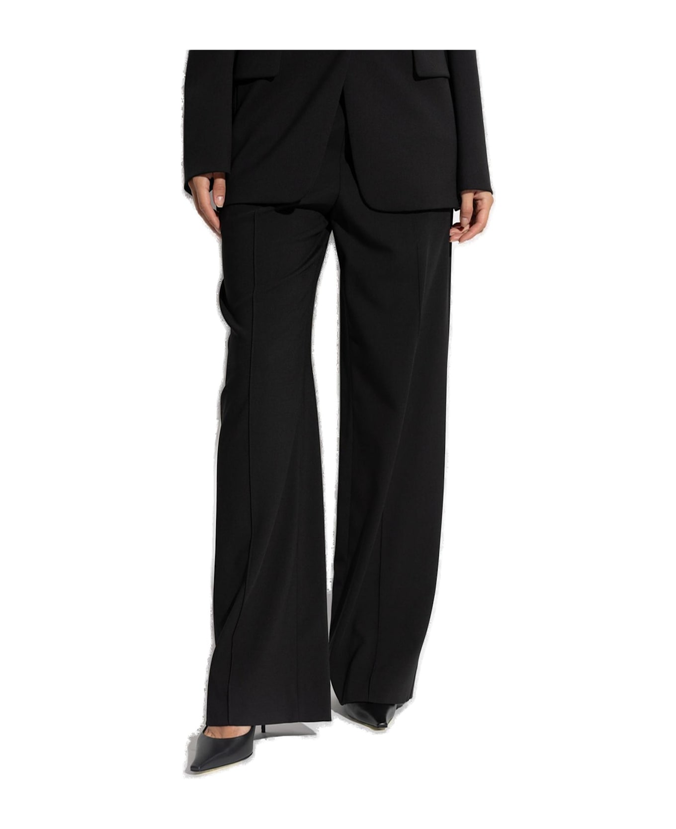 Dolce & Gabbana Pressed Crease Pants - Nero