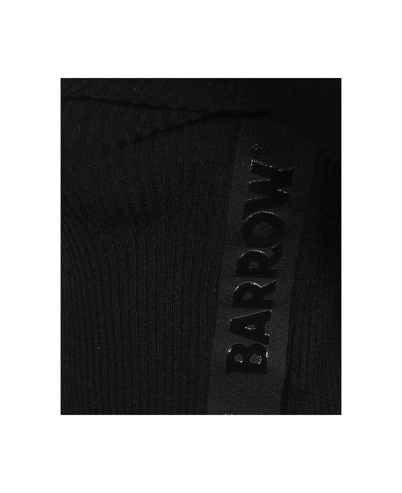 Barrow Long Sleeve Crew-neck Sweater - black