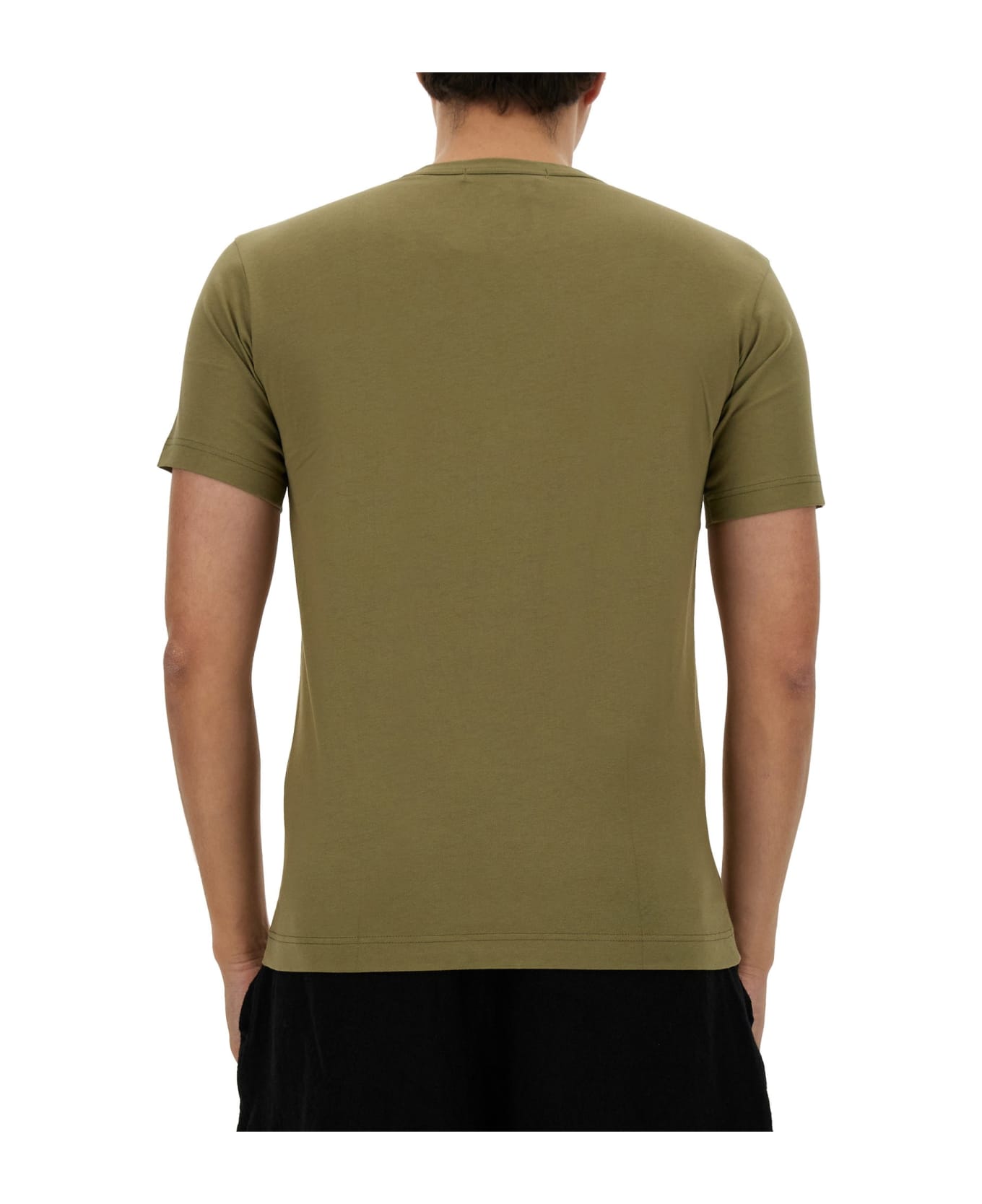Comme des Garçons Shirt T-shirt With Logo T-Shirt - KHAKI シャツ