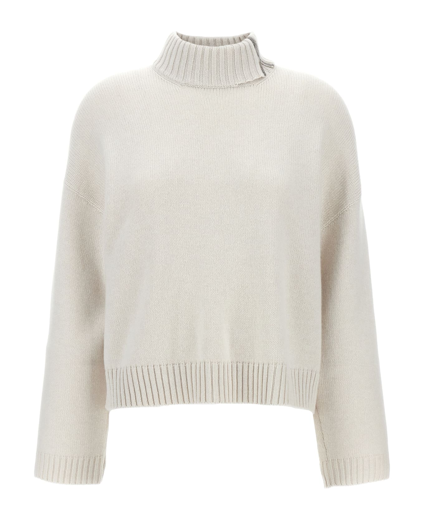 Brunello Cucinelli Cashmere Sweater - White