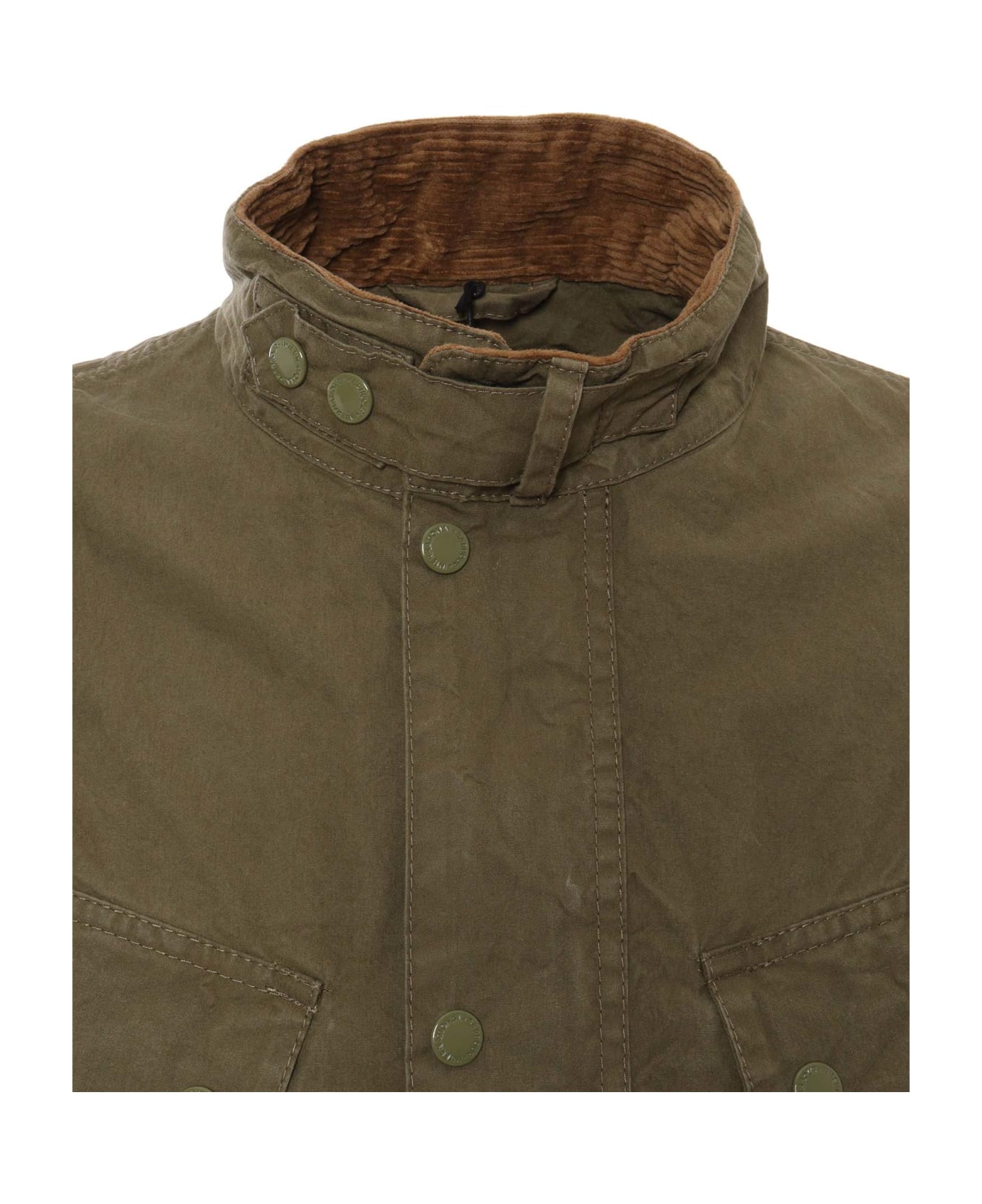 Barbour Green Military Jacket - GREEN