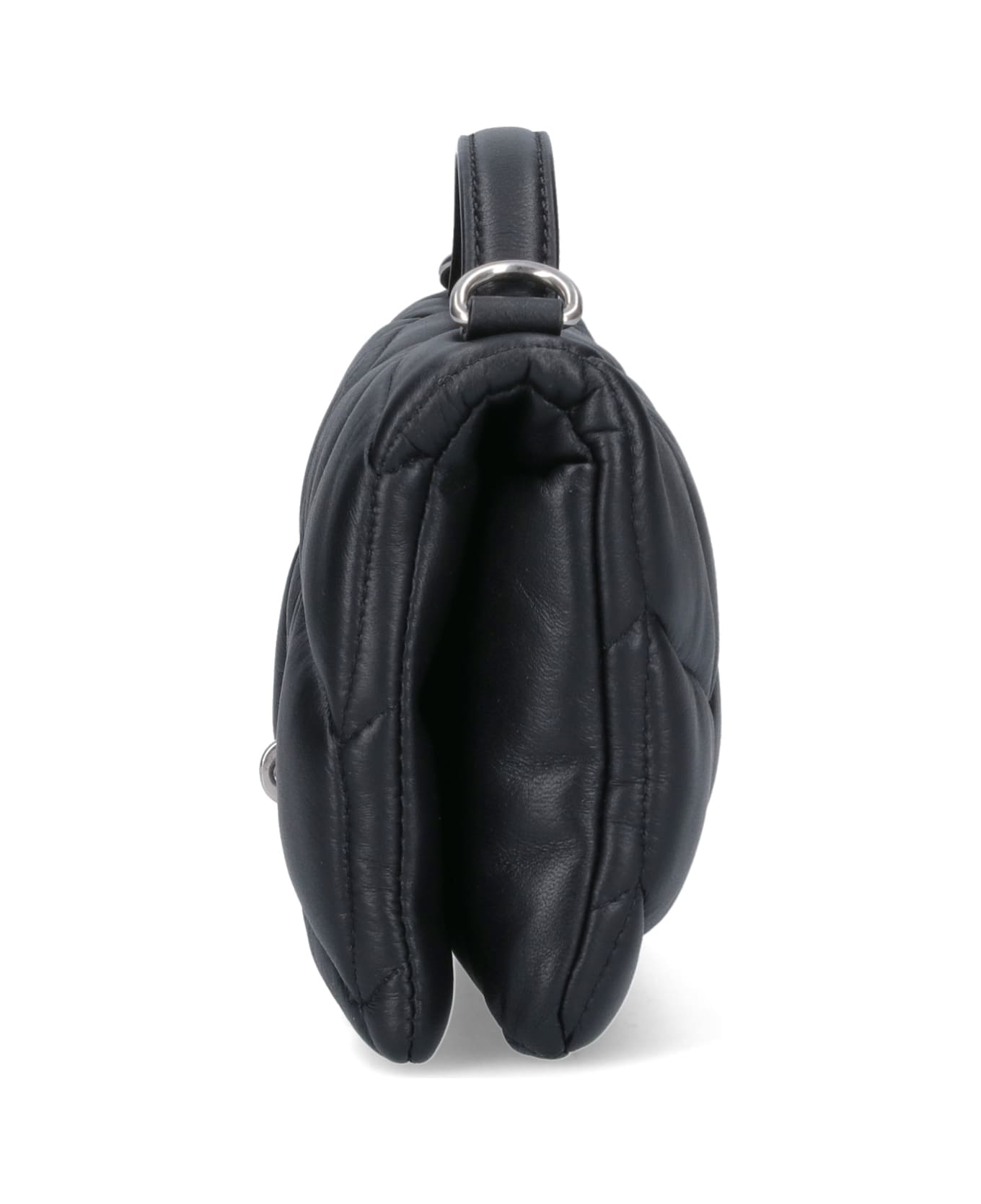 Mulberry Mini Crossbody Bag "softie" - Black  