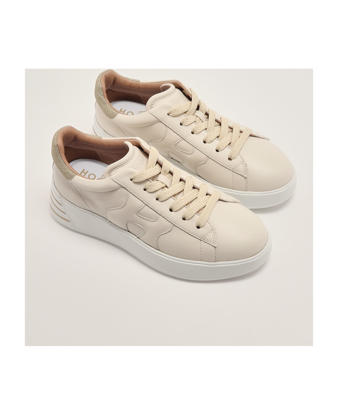 Hogan Rebel H564 Sneaker - BURRO-ORO