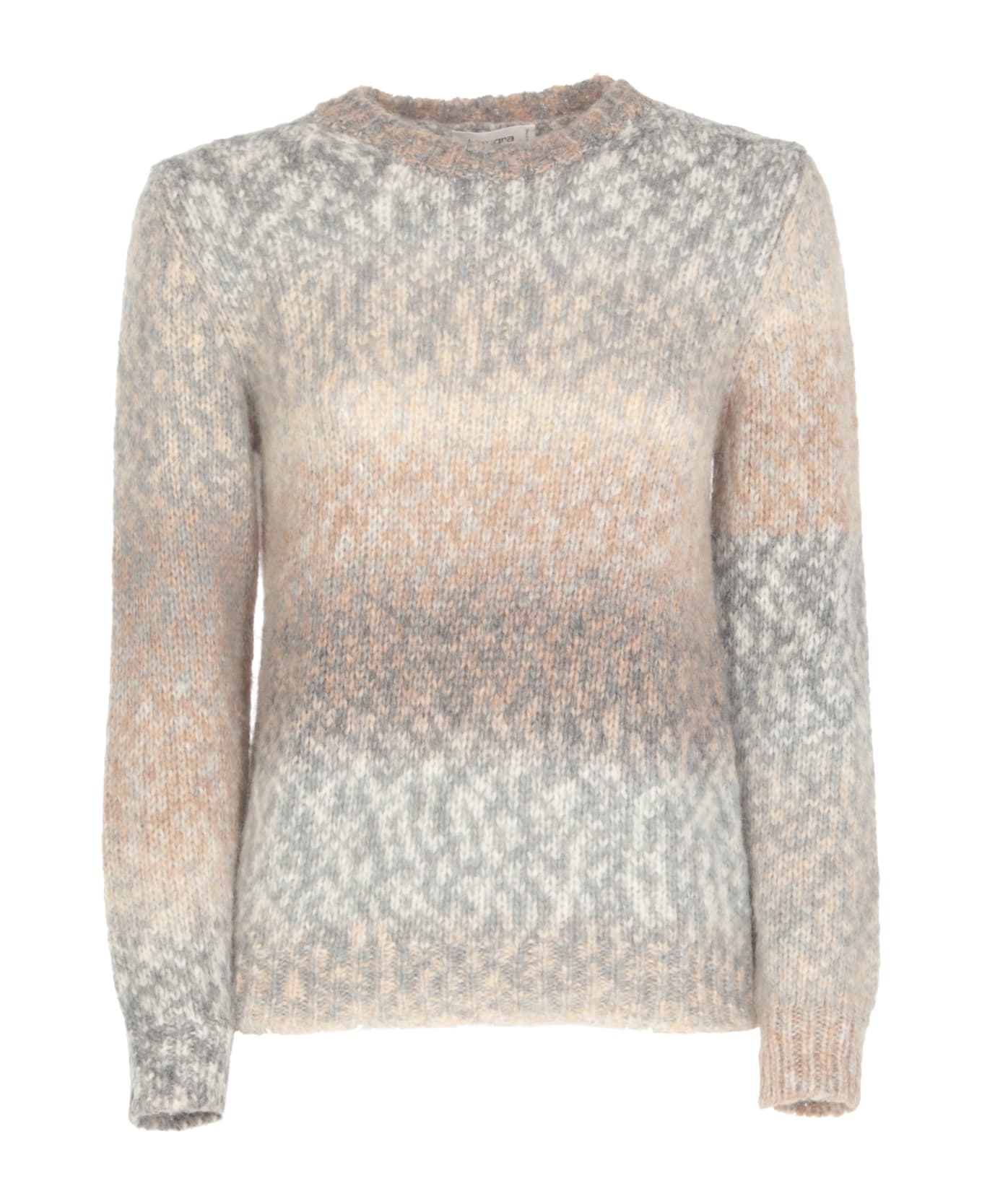 Kangra Wool Blend Sweater - Grey