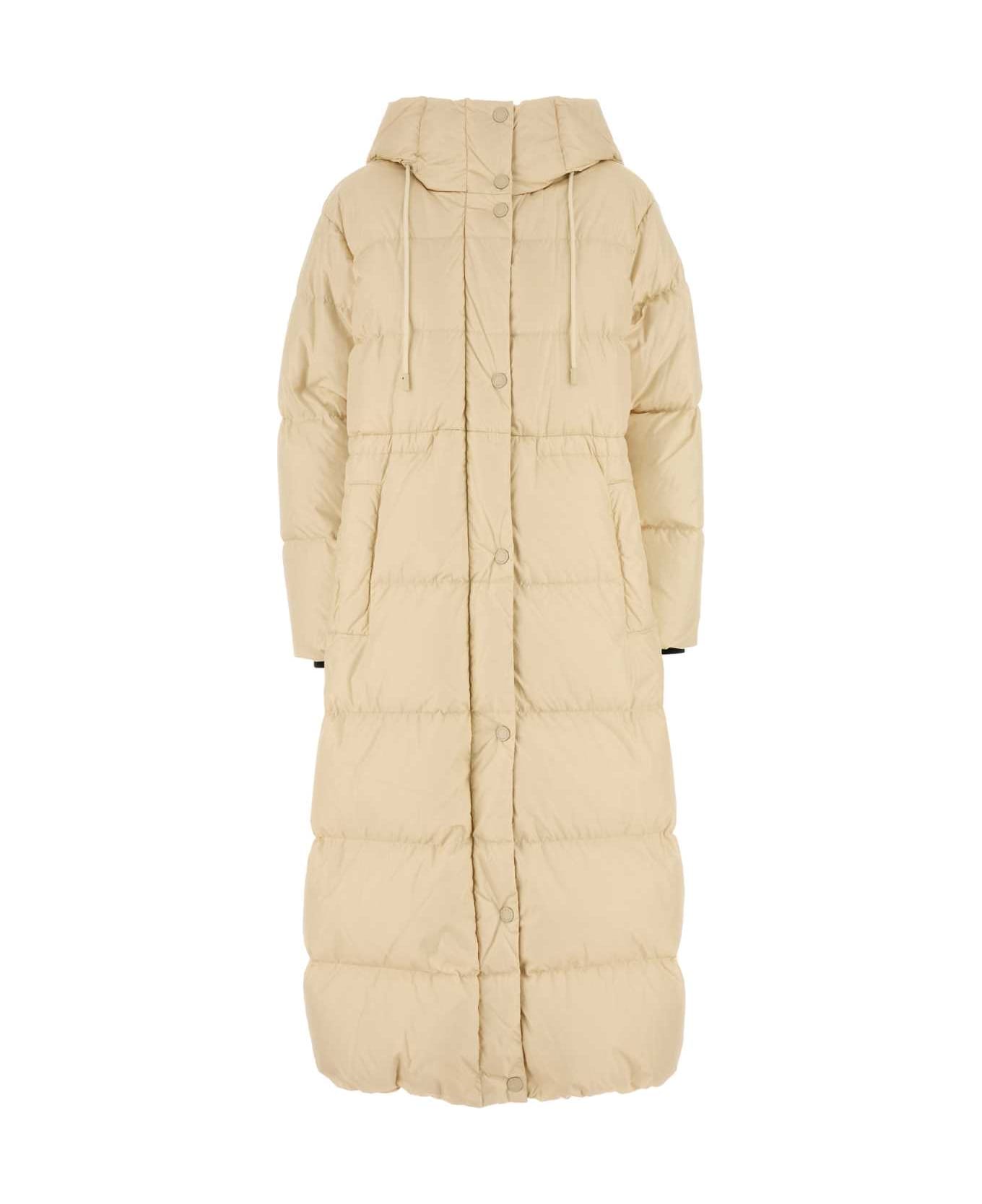 Weekend Max Mara Cream Nylon Dolly Down Jacket - PANNA