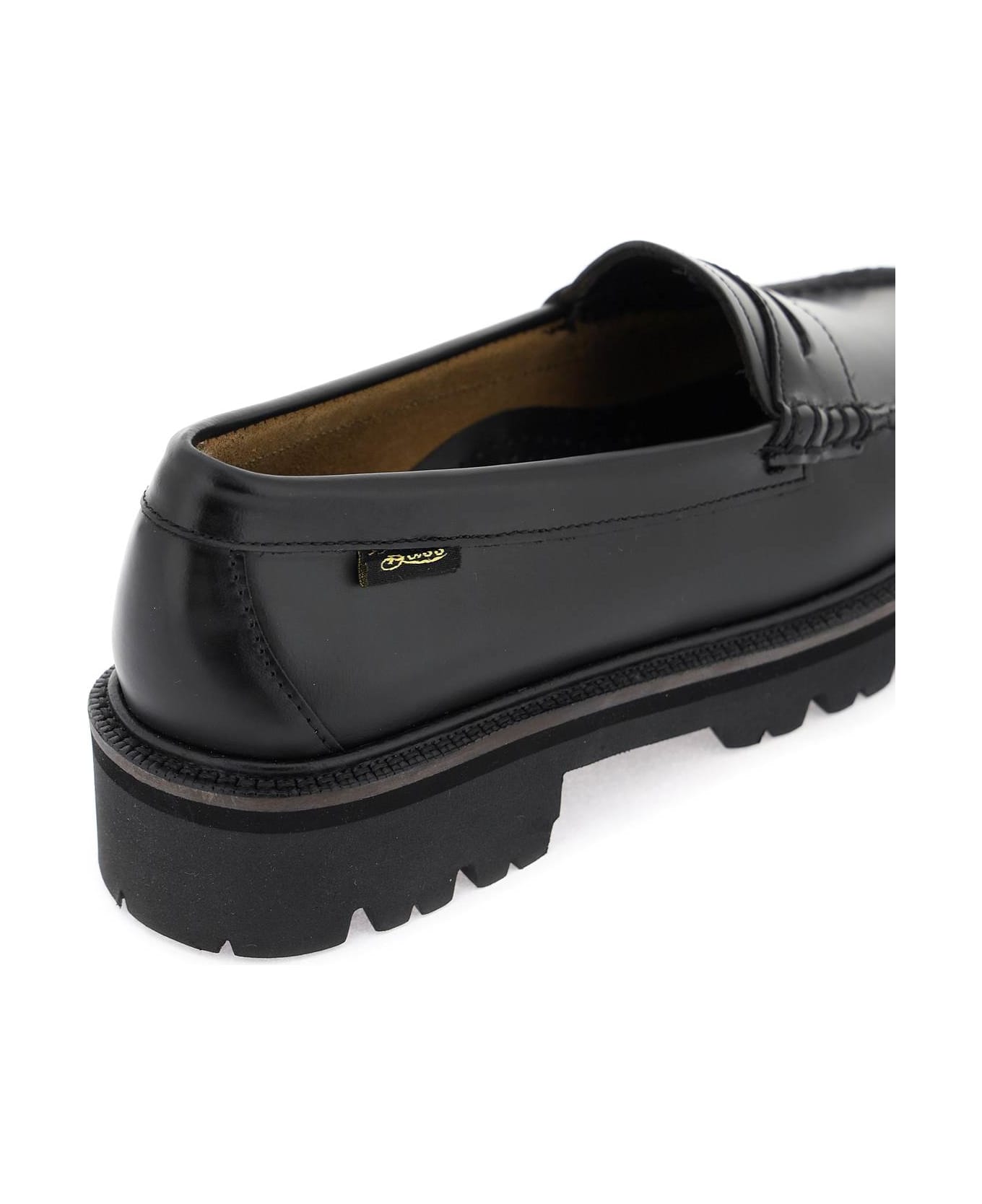 G.H.Bass & Co. Weejuns Super Lug Loafers - BLACK (Black)