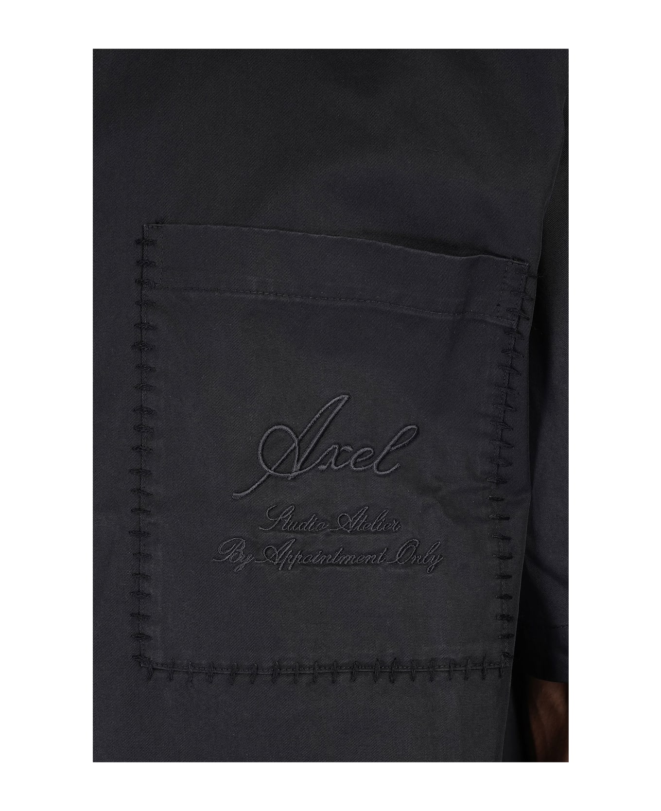 Axel Arigato Shirt In Black Cotton - black