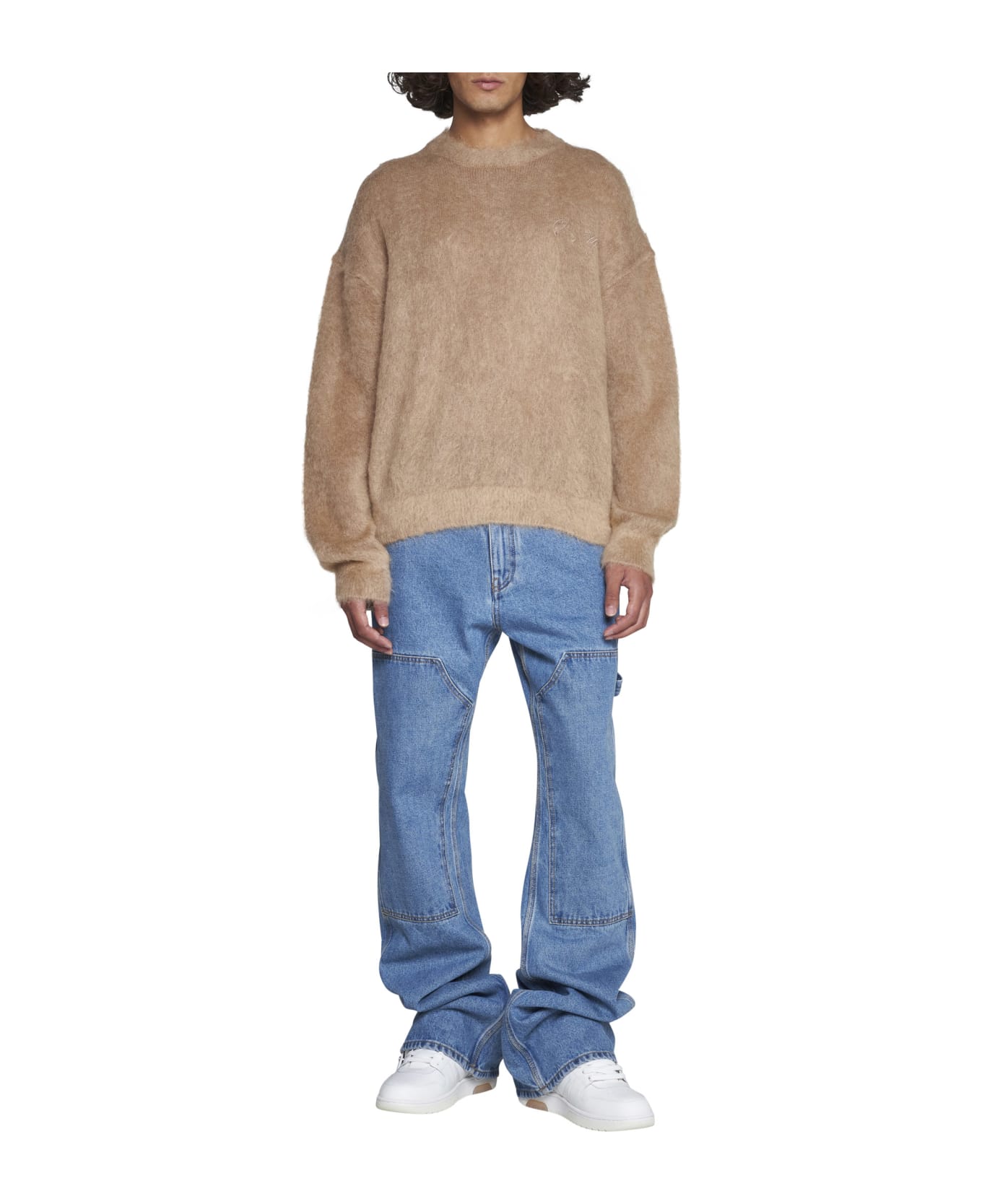 Off-White Sweater - Camel