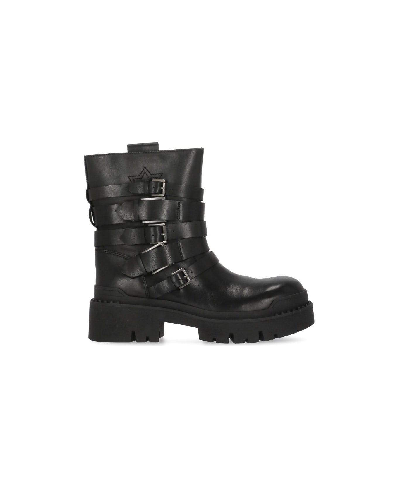 Ash Niki Ankle Boots - Black
