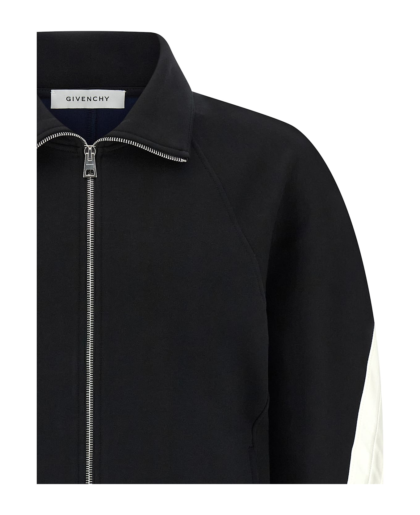 Givenchy Satin Insert Sweatshirt - White/Black