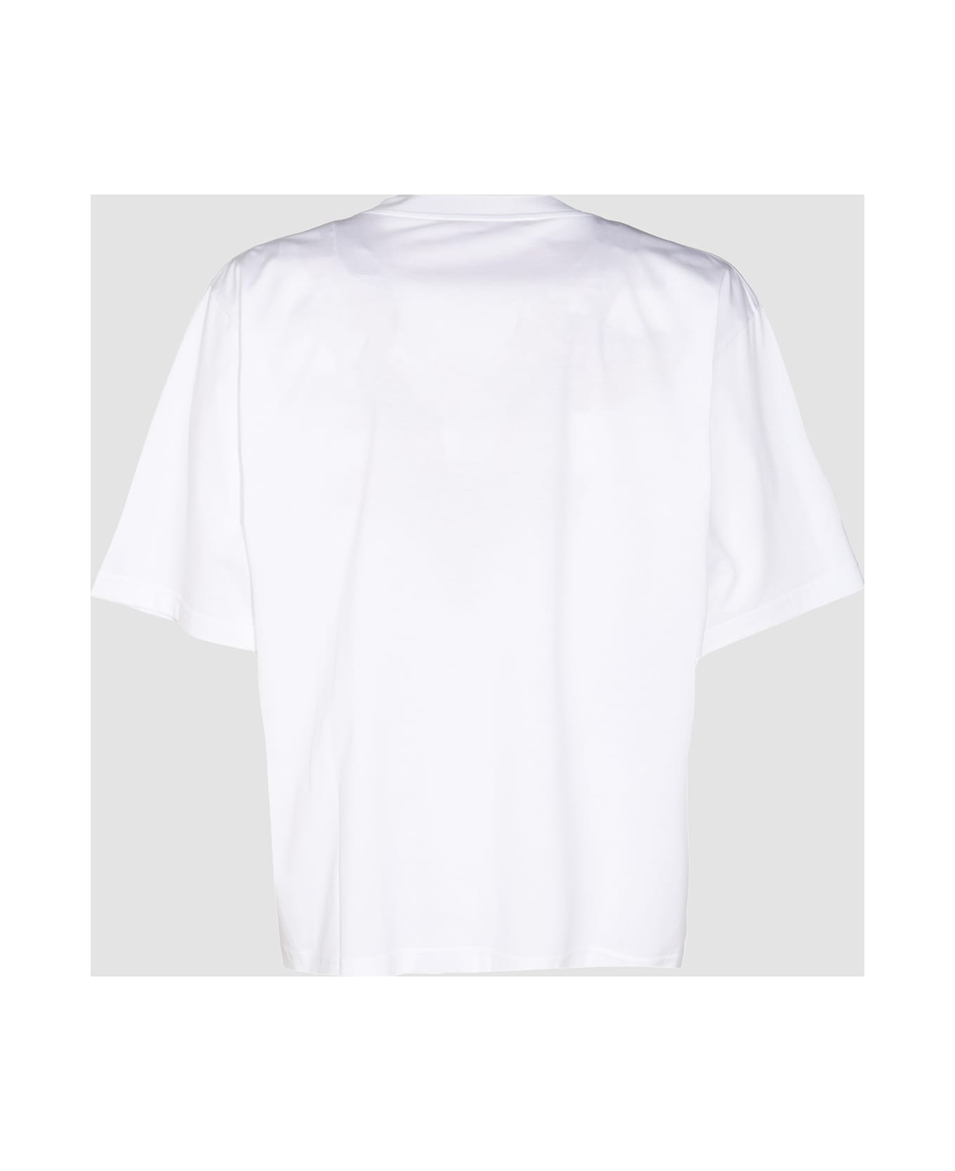 Marni White Cotton T-shirt - LILY WHITE