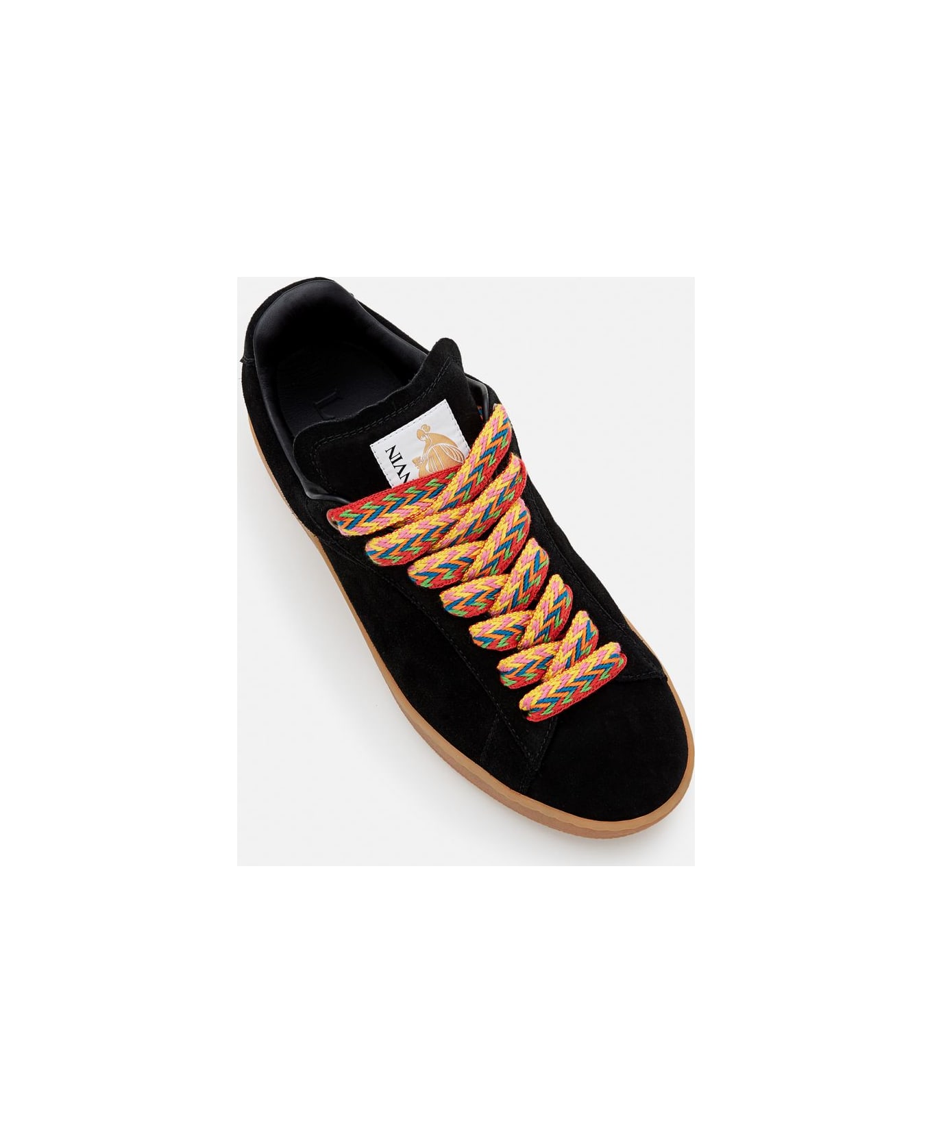 Lanvin Lite Curb Low Top Sneakers - Black スニーカー
