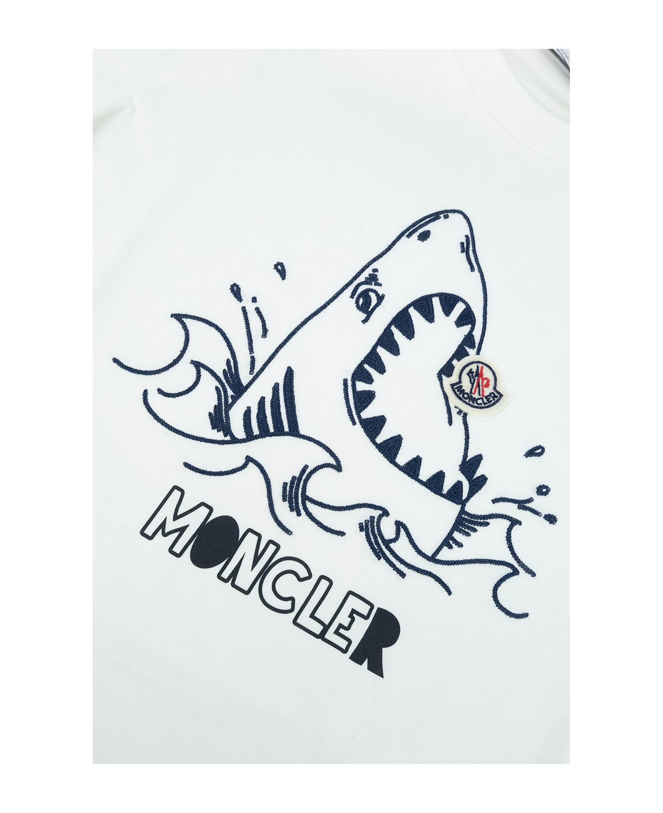 Moncler T-shirt - Bianco