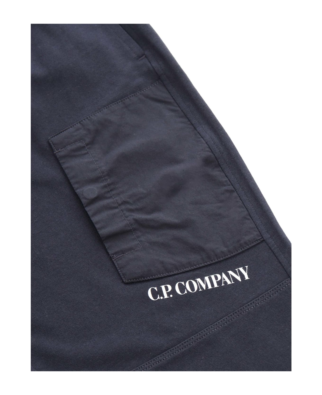 C.P. Company Undersixteen Blue Joggers Pants - BLUE ボトムス