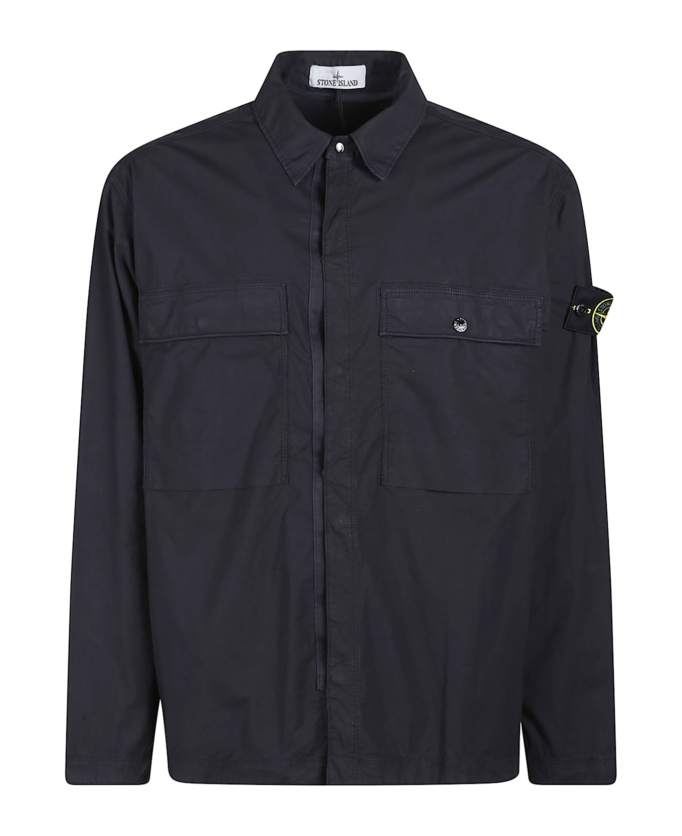 Stone Island Overshirt - Navy Blue
