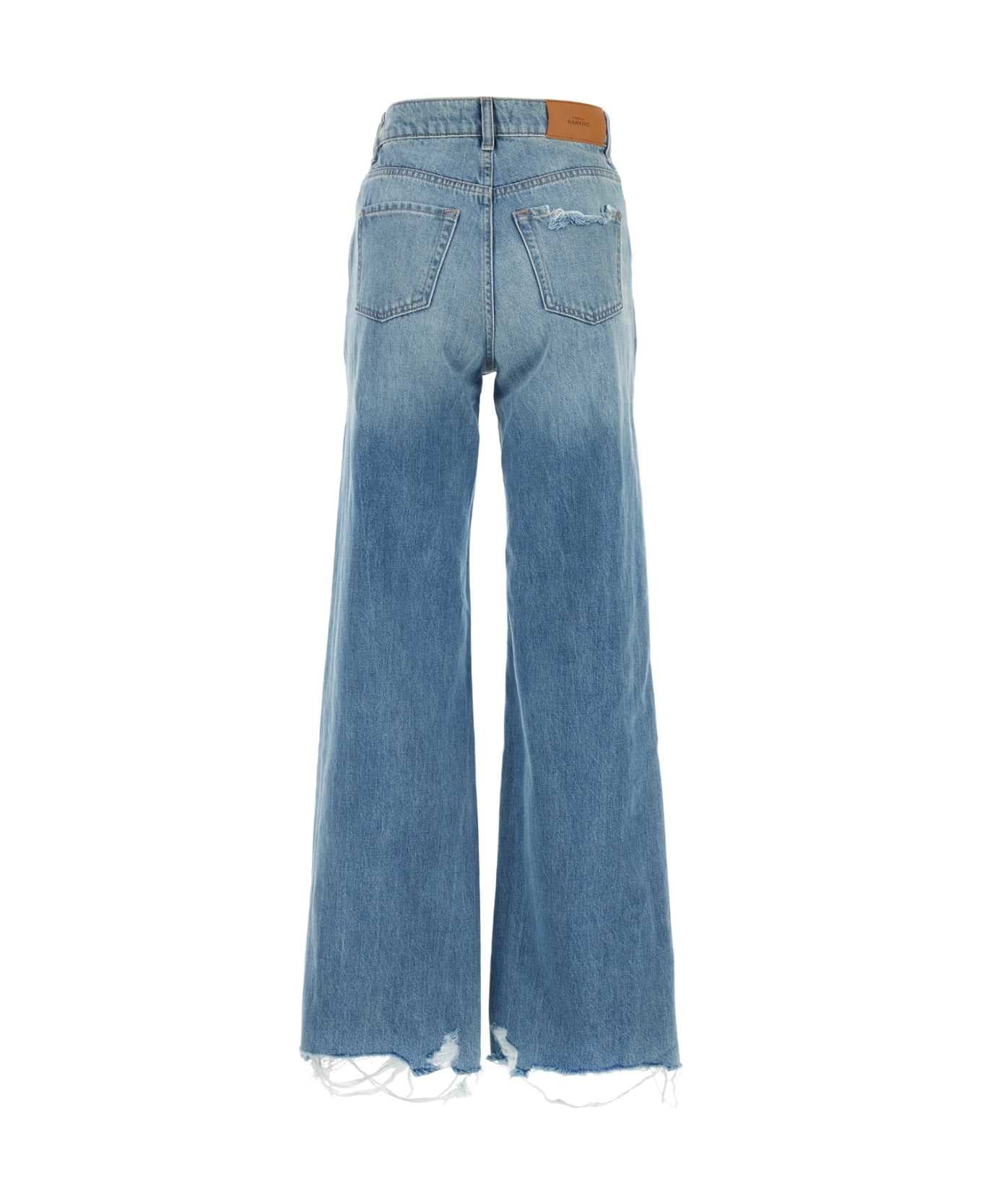 7 For All Mankind Denim Scout Wide-leg Jeans - Blue